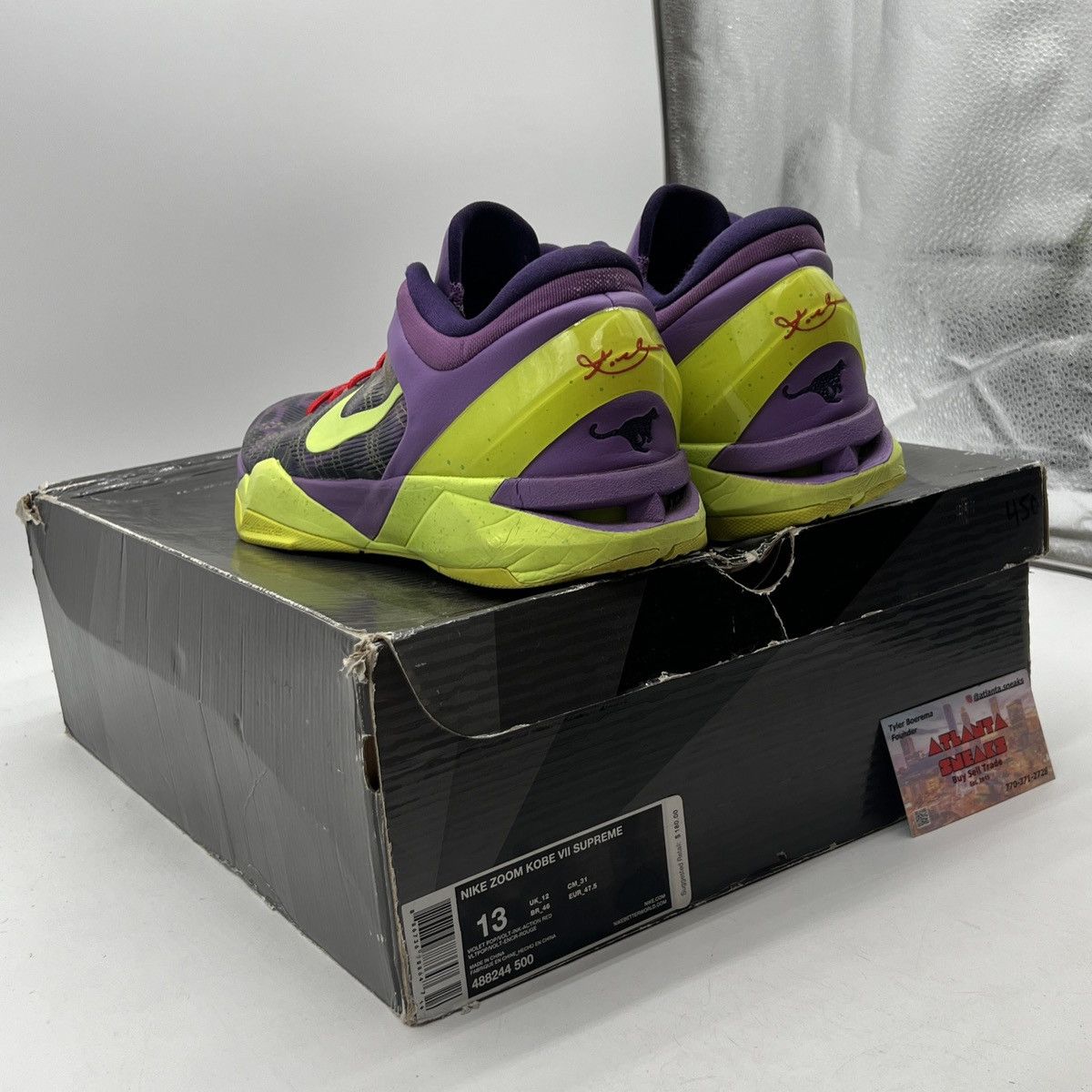 Nike Zoom Kobe 7 Christmas Size US 13 / EU 46 - 4 Thumbnail