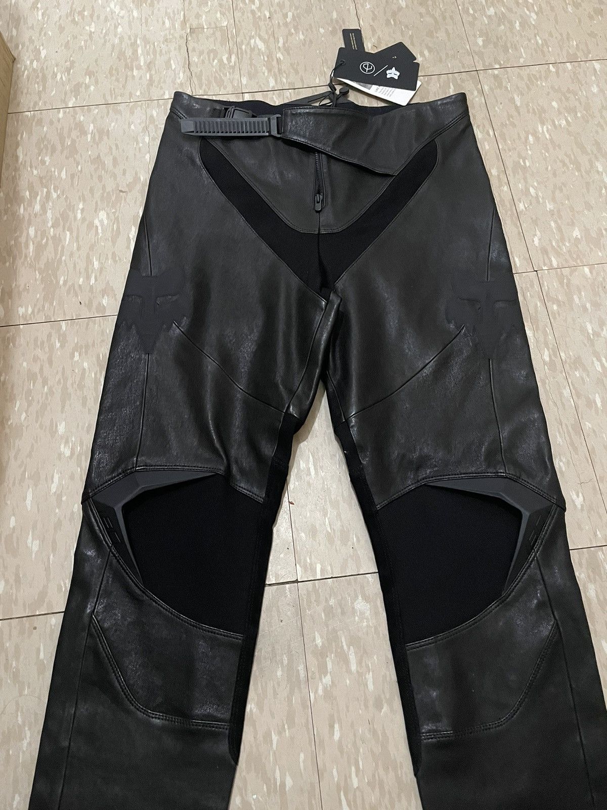 RAG and BONE Fox Leather Moto Pant size 8 brand new