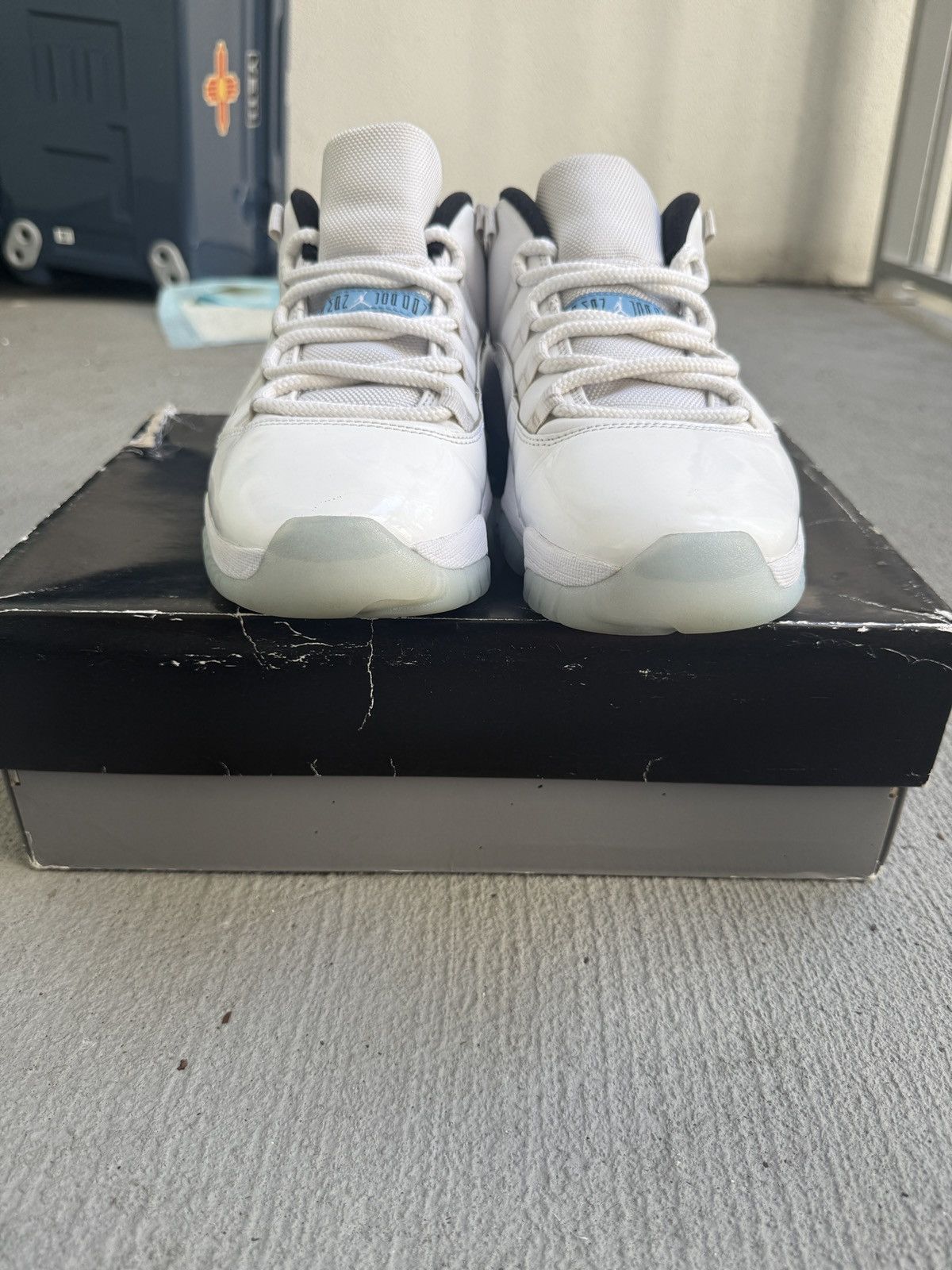 Jordan Brand Authentic Jordan 11 Legend Blue Sz 10.5 Size US 10.5 / EU 43-44 - 4 Thumbnail