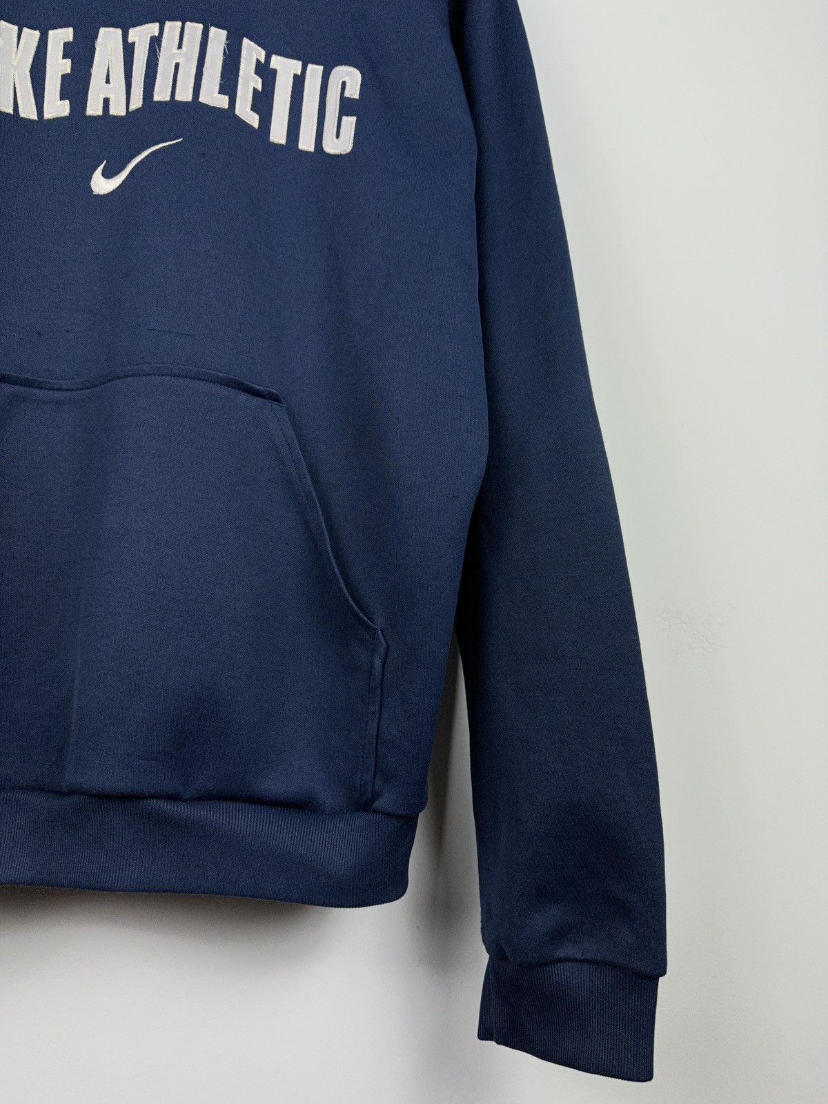 Nike × Vintage Vintage Y2K Nike Athletic Embroidery Logo Distressed Hoodie Size US S / EU 44-46 / 1 - 8 Thumbnail