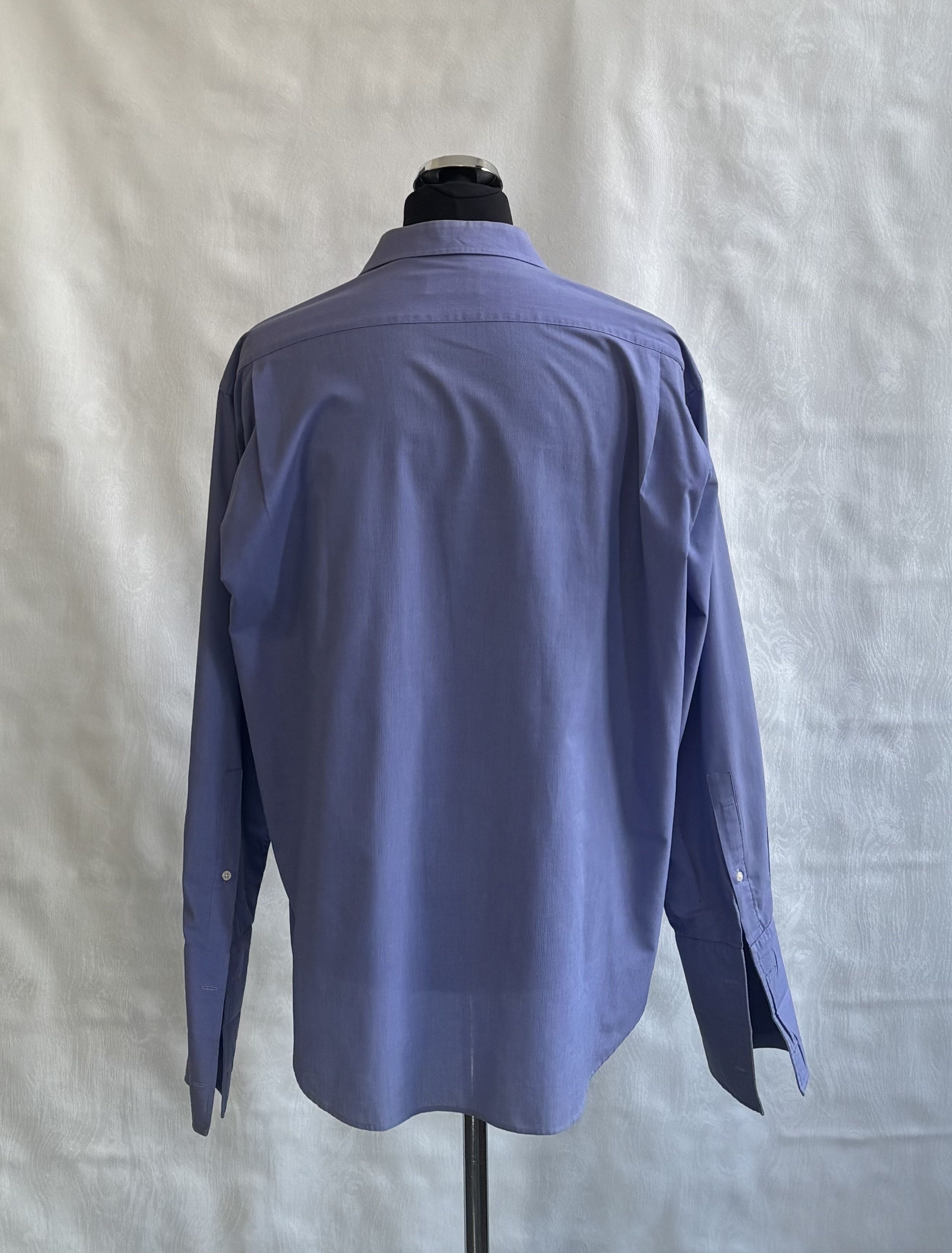 Yves Saint Laurent Yves Saint Laurent Purple Shirt Size 41 Size US XXL / EU 58 / 5 - 3 Thumbnail
