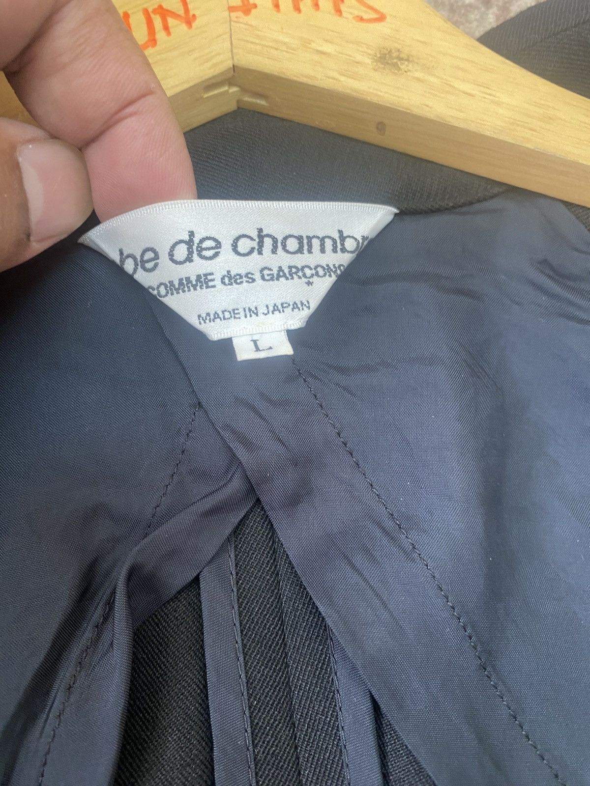 Comme des Garcons AD 2003 COMME DES CARGONS ROBE DE CHAMBRE WOOL JACKET Size US S / EU 44-46 / 1 - 13 Thumbnail
