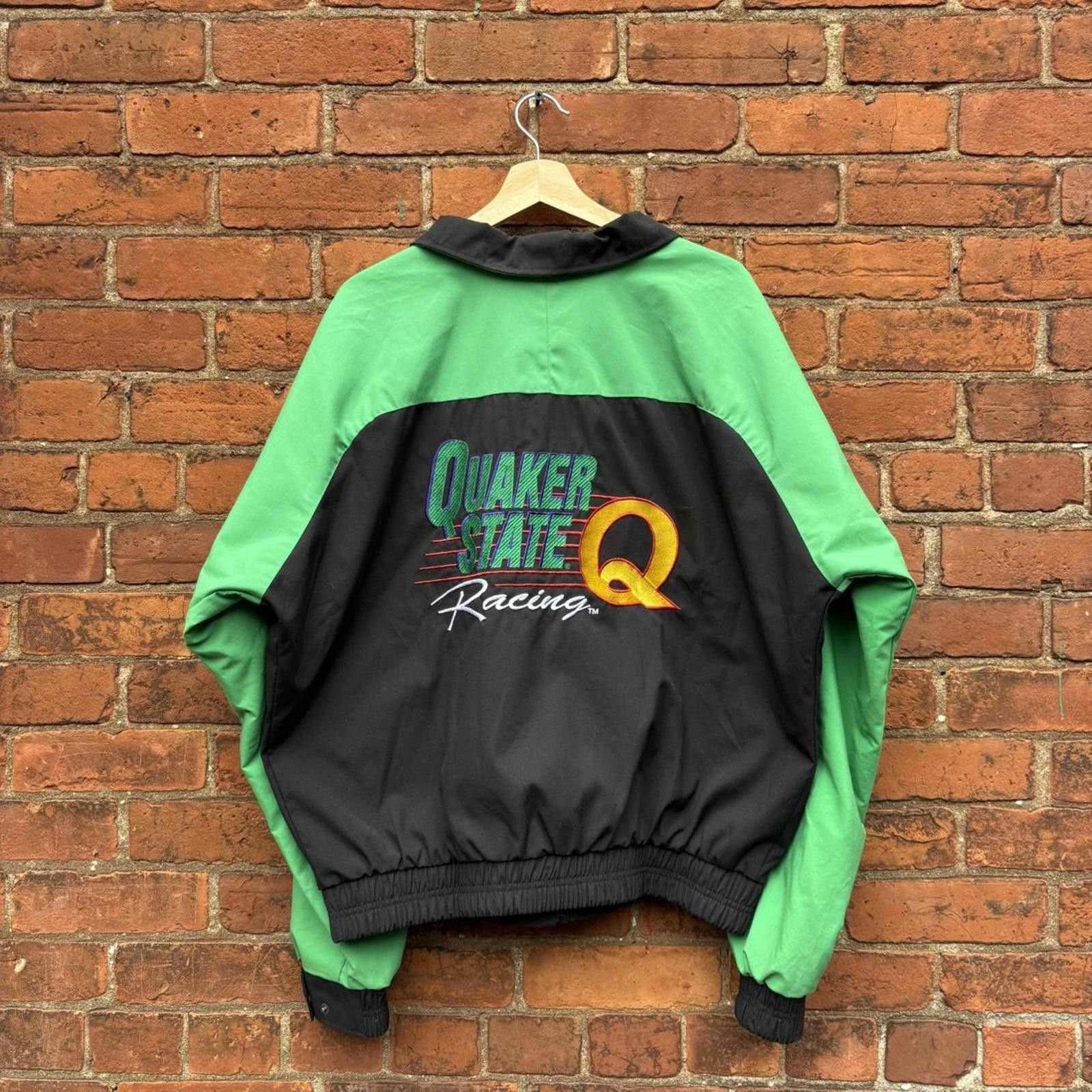 Other vintage Quaker state racing light bomber jacket 90s L Size US L / EU 52-54 / 3 - 4 Thumbnail