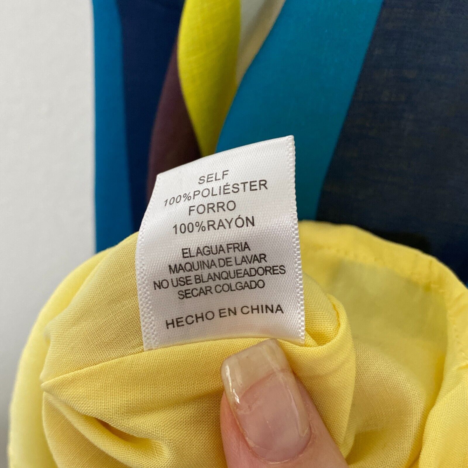 Other Sunday In Brooklyn Teal Multicolor Stripe Front Tie Top XS Size XS / US 0-2 / IT 36-38 - 8 Thumbnail