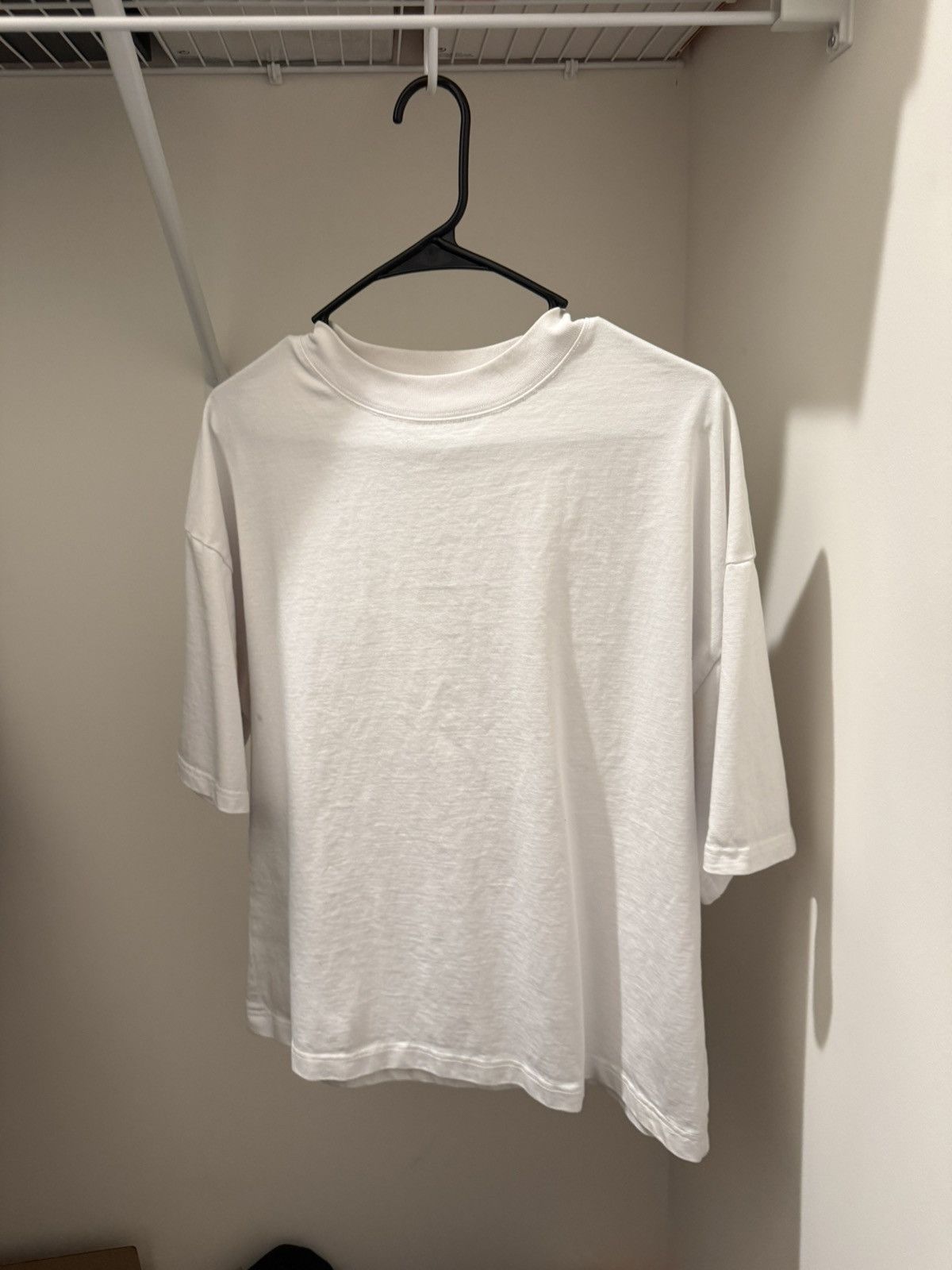 Other Plain Cropped White Tee Size US M / EU 48-50 / 2 - 2 Thumbnail