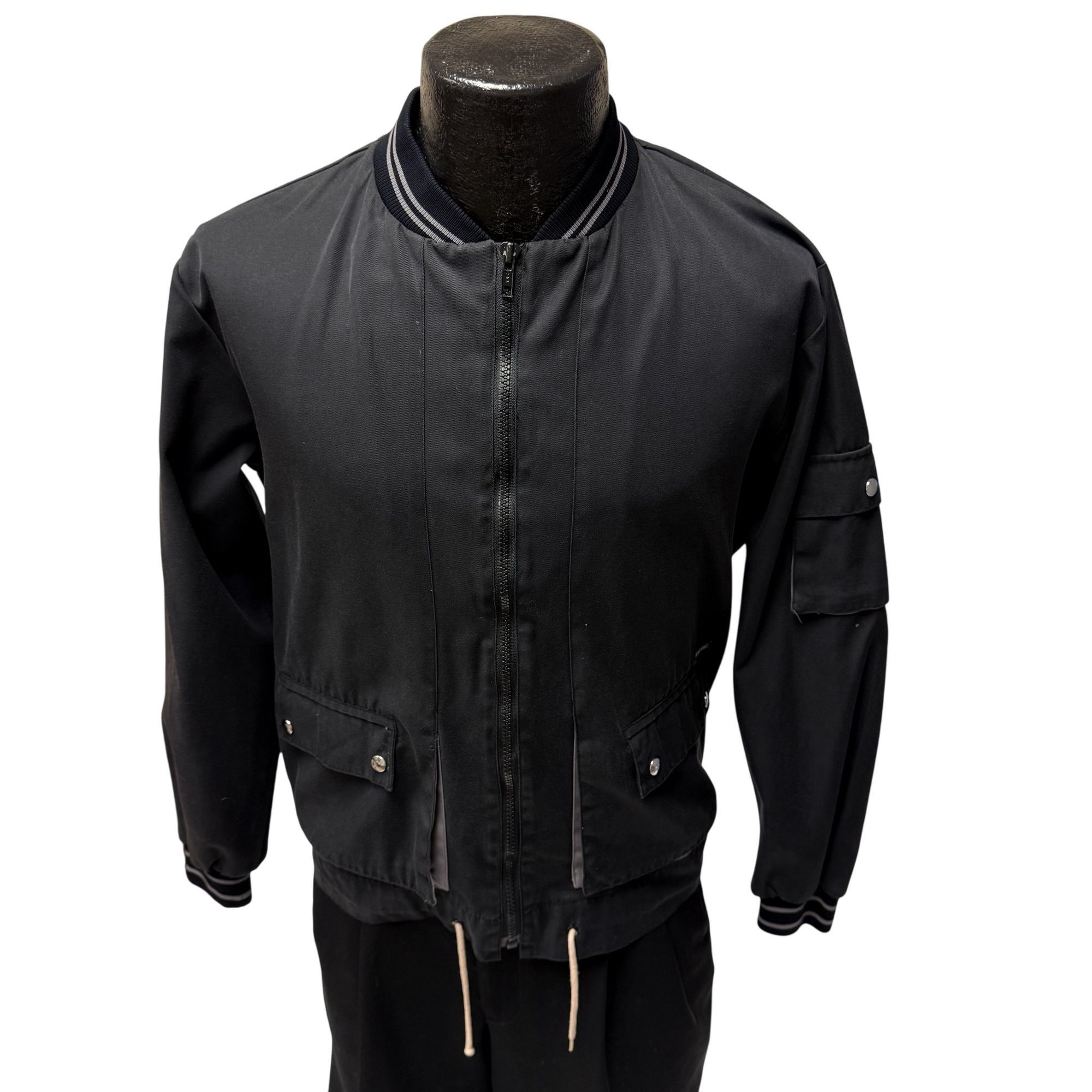 Other Vtg Pierre Bonee GABARDINE Bomber Stadium Rickey jacket Size US M / EU 48-50 / 2 - 2 Thumbnail