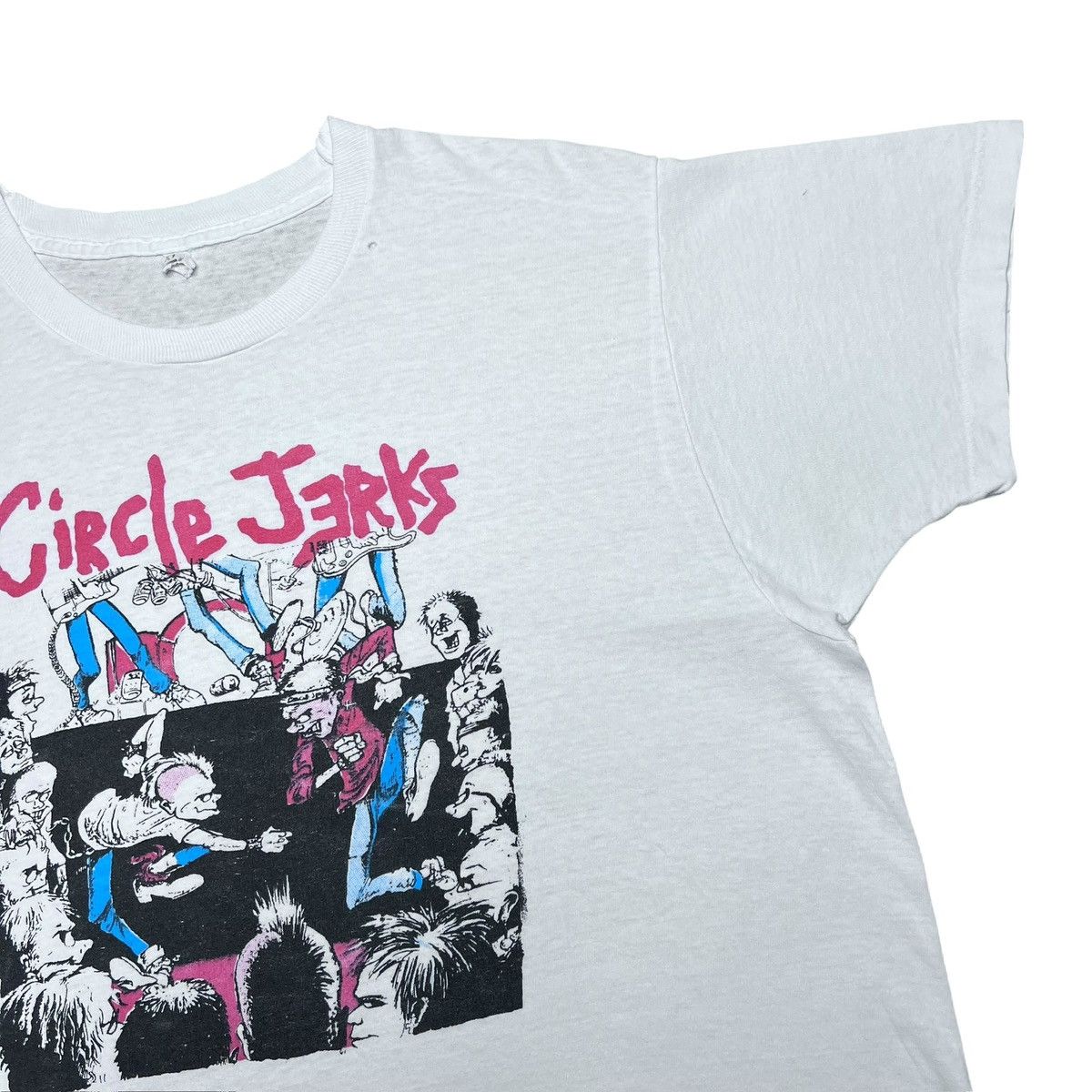 Band Tees Circle Jerks Bad Otis Punk Mosh Pit Screen Stars Band Tee Size US L / EU 52-54 / 3 - 12 Thumbnail