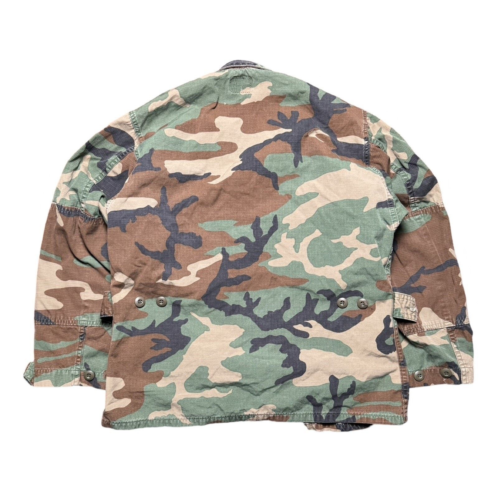 Vintage US Army Warm Weather Field Jacket Woodland Camo S Regular Size US S / EU 44-46 / 1 - 6 Thumbnail
