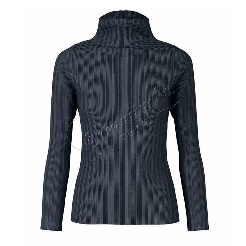 Issey Miyake Issey Miyake Ribbed Turtleneck Top-2508 Size US M / EU 48-50 / 2 - 1 Thumbnail