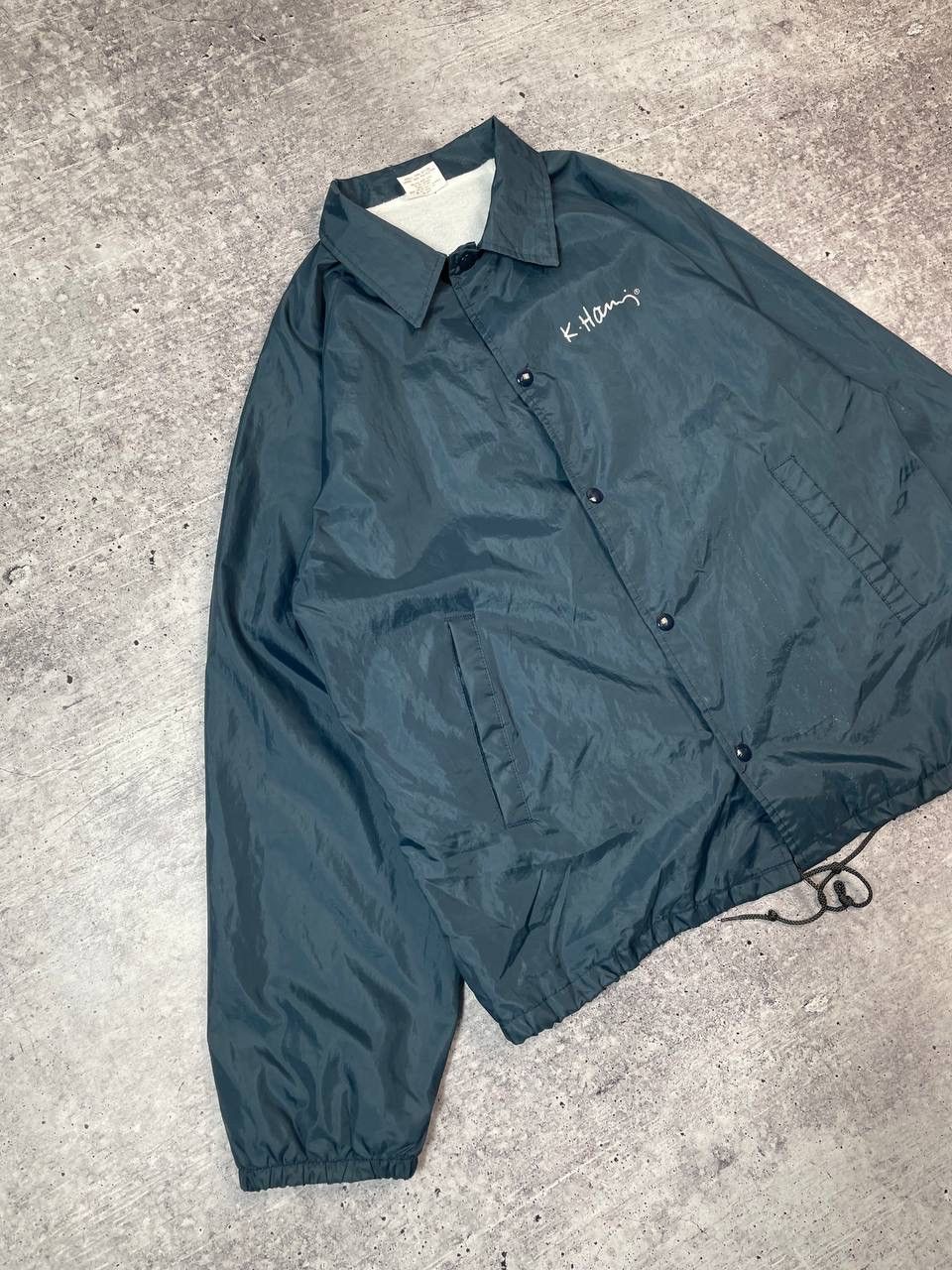 Keith Haring Vintage 90s Auburn Sportwear Keith Haring Nylon Jacket Y2K Size US M / EU 48-50 / 2 - 8 Thumbnail