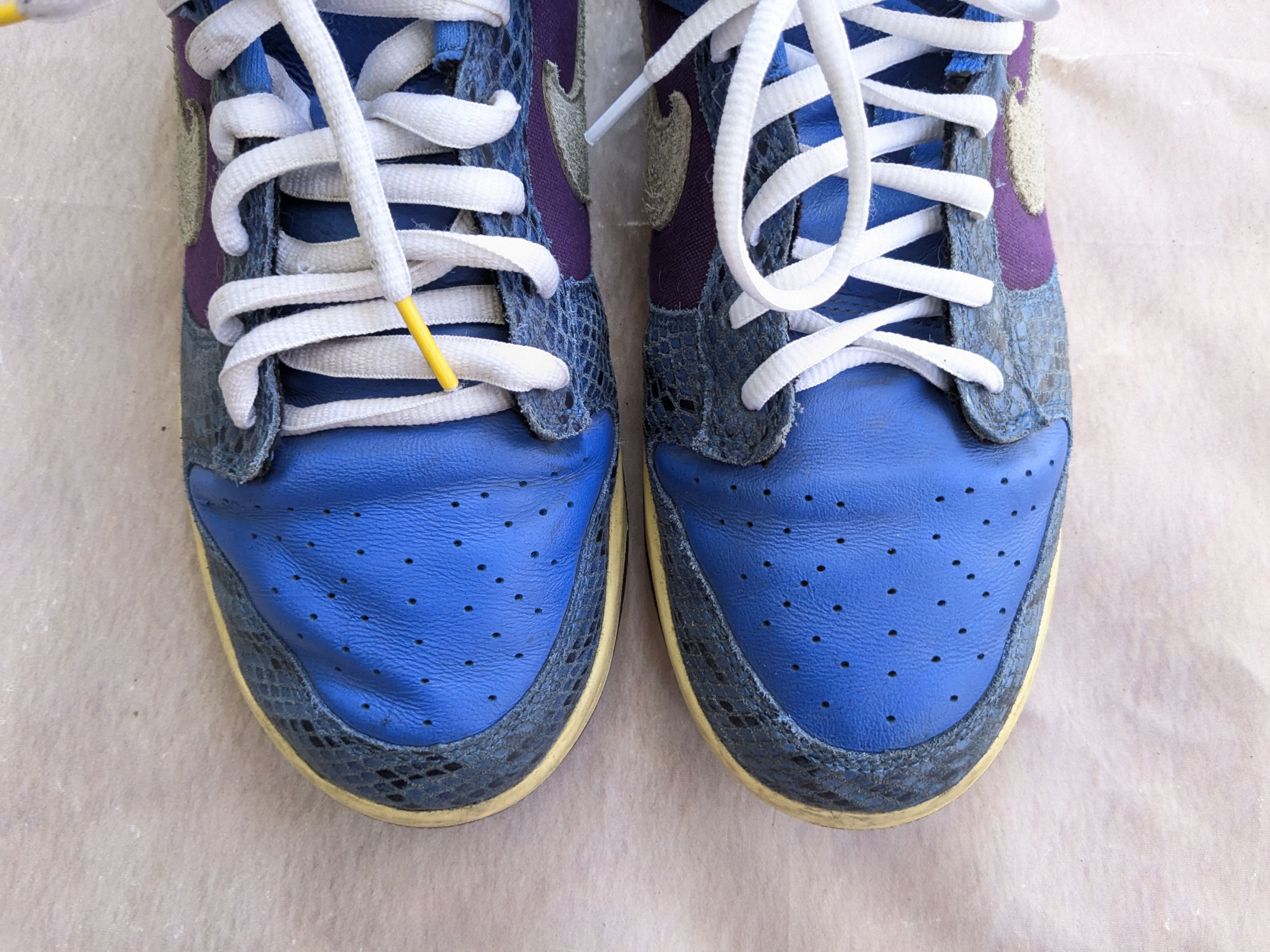 Nike Nike Dunk Low SP x Undefeated 5 On It Blue DH6508-400 Purple Size US 11.5 / EU 44-45 - 4 Thumbnail