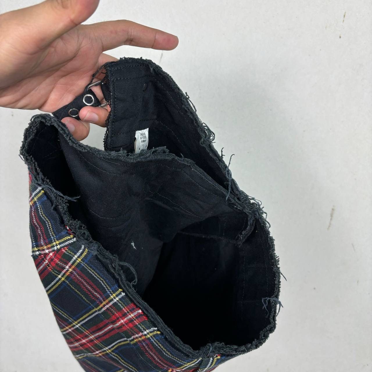 Japanese Brand VTG Here There Japanese Archive Punk Plaid Mini Skirt M Size 26" / US 2 / IT 38 - 5 Thumbnail