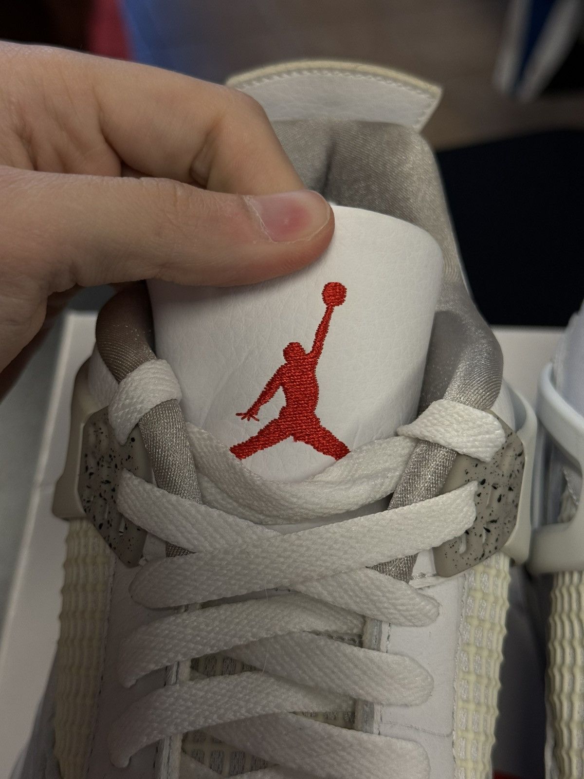 Jordan Brand × Nike Jordan 4 White Oreo 2021 (CT8527-100) Size 12 W Box Size US 12 / EU 45 - 9 Thumbnail