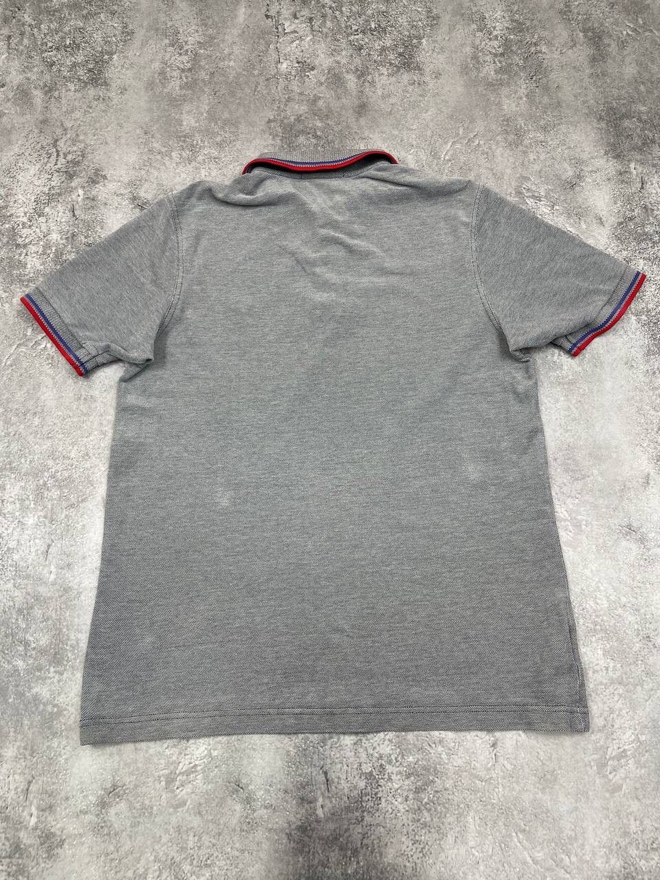 Fred Perry Fred Perry Men Cotton Polo Shirt Grey Slim Fit Tipped Collar Size US M / EU 48-50 / 2 - 6 Thumbnail
