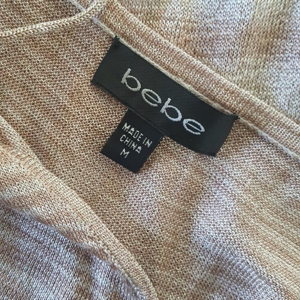 Bebe Nude Cream Detailed Bebe Mini Size M / US 6-8 / IT 42-44 - 3 Thumbnail