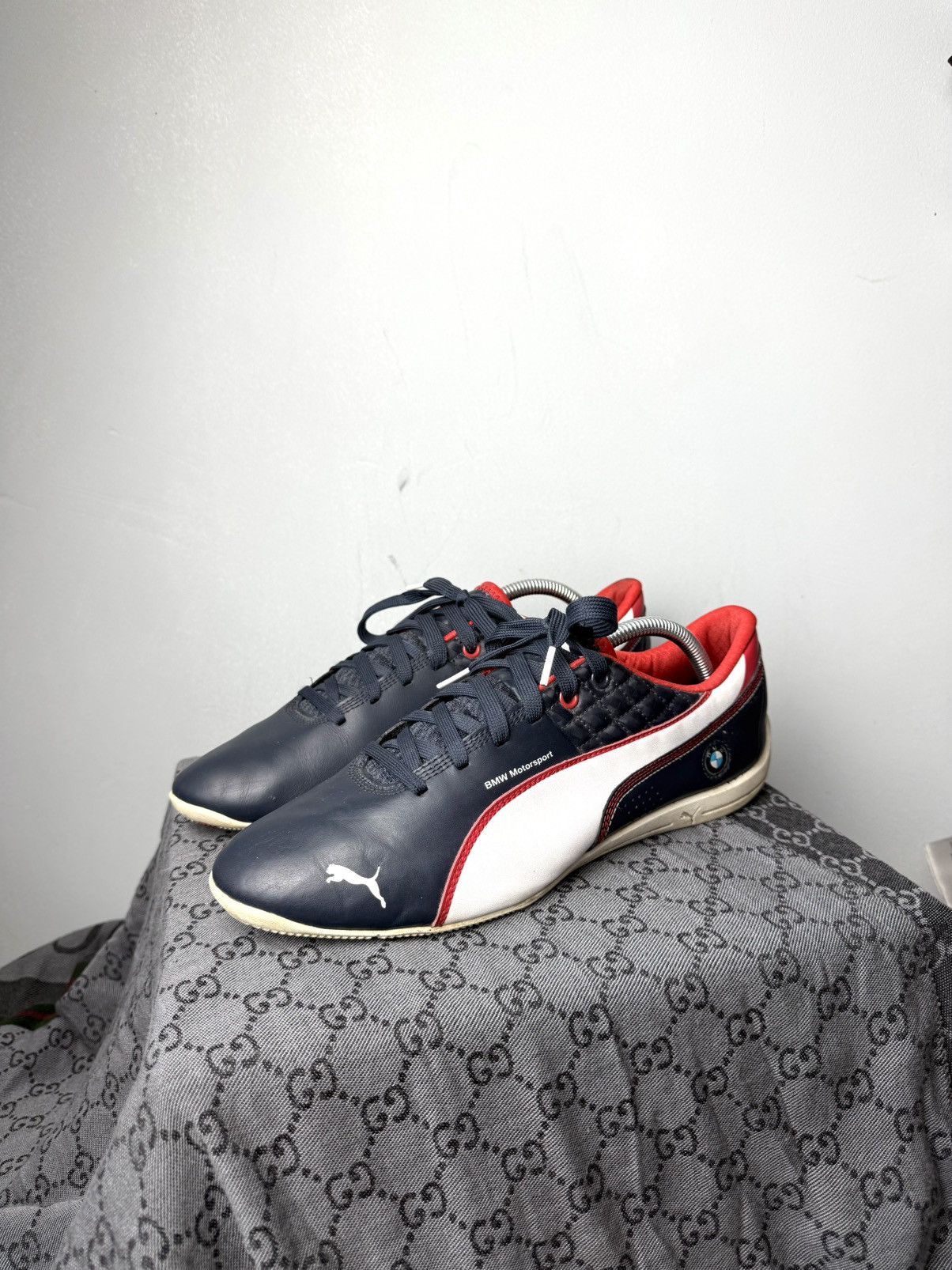 BMW × Puma Y2K Vintage Puma x BMW M Speedcat Low Top Sneakers Size US 10 / EU 43 - 1 Thumbnail