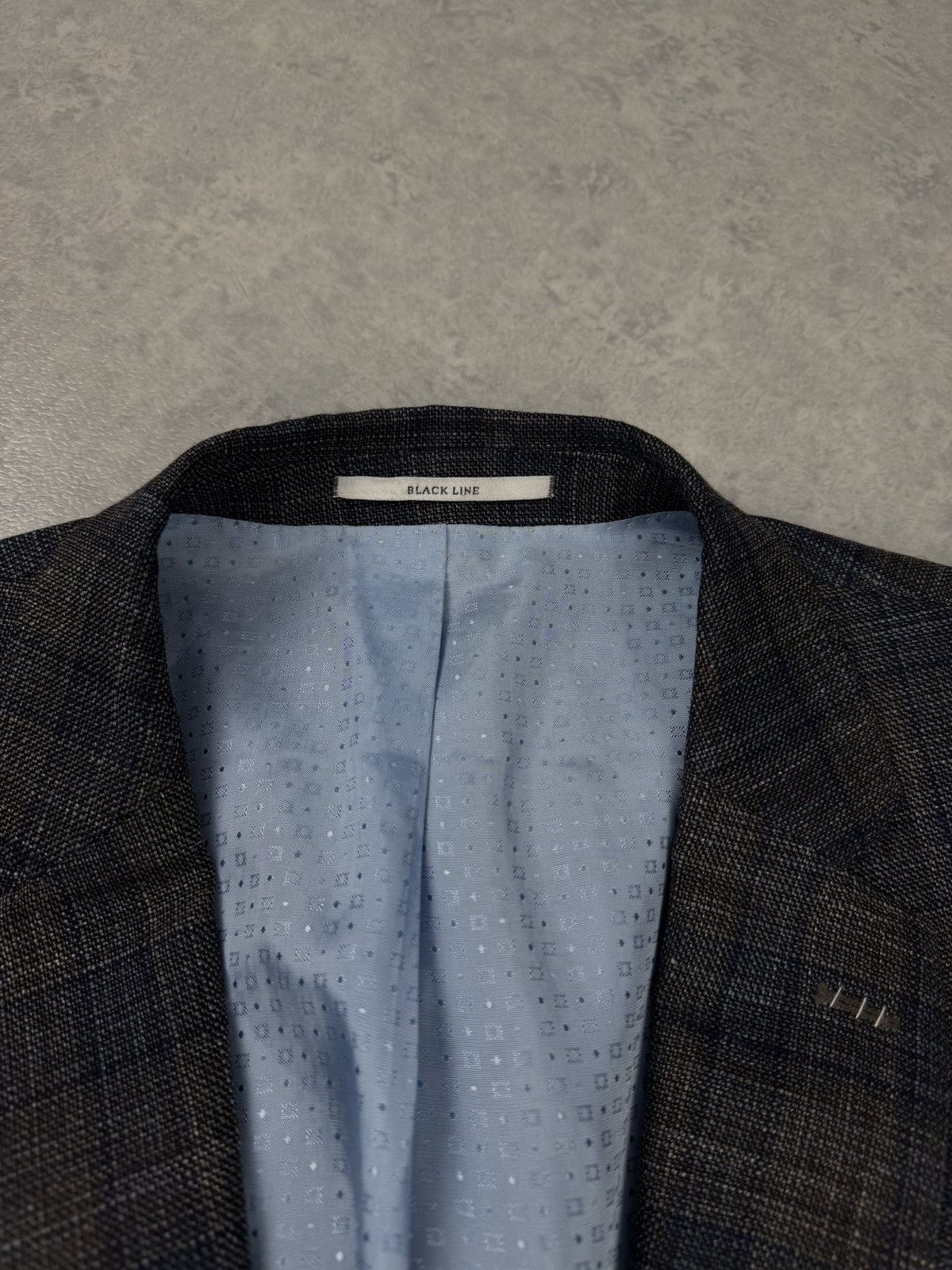 Other Carl Gross Black Line Blazer Loro Piana Wool Silk Linen 46R Size 46R - 7 Thumbnail