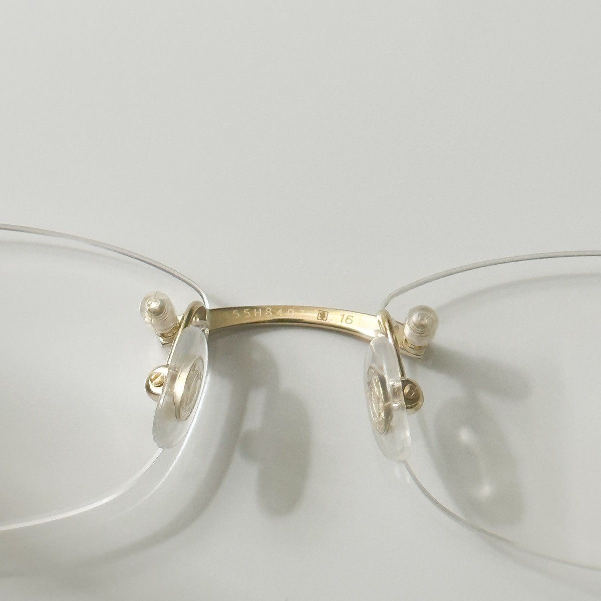 Cartier Cartier C Decor Rimless Gold/Pearl Glasses Size ONE SIZE - 4 Thumbnail