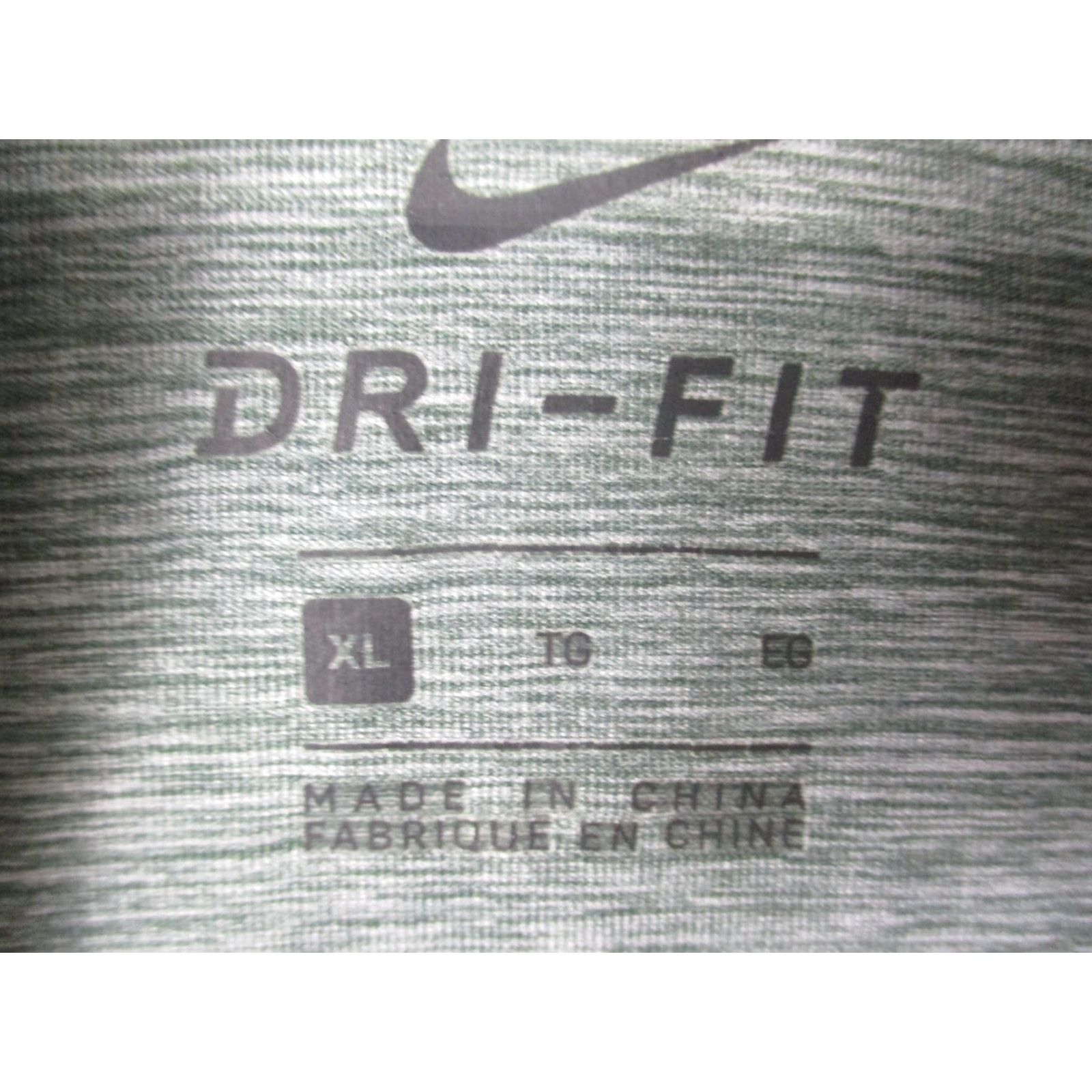 Nike Nike Dri-FIT Hoodie Mens XL Gray Full Zip Sweatshirt Athletic Running BQ2864-344 Size US XL / EU 56 / 4 - 3 Thumbnail