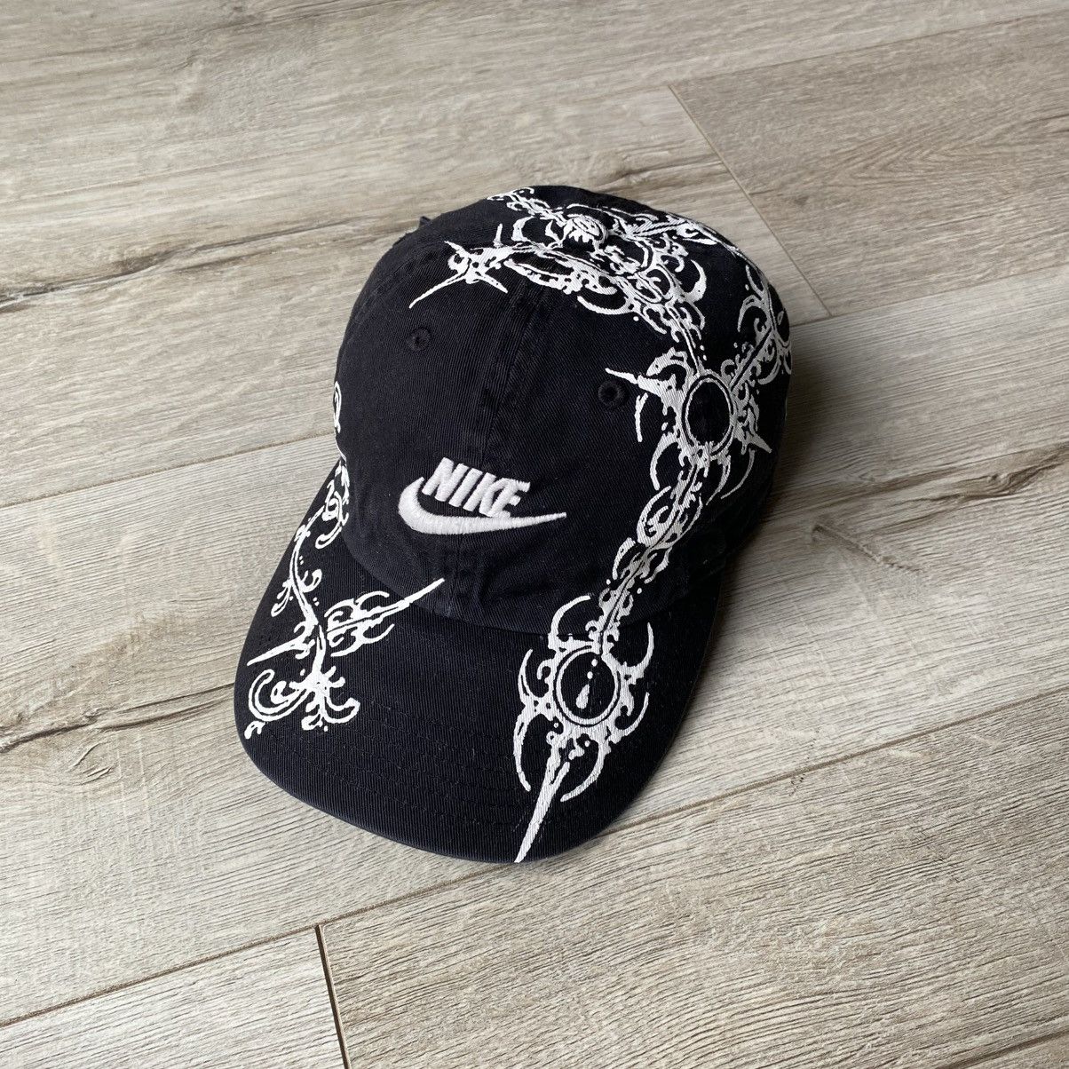 Nike Cybersigilism Custom Hat Affliction Tribal