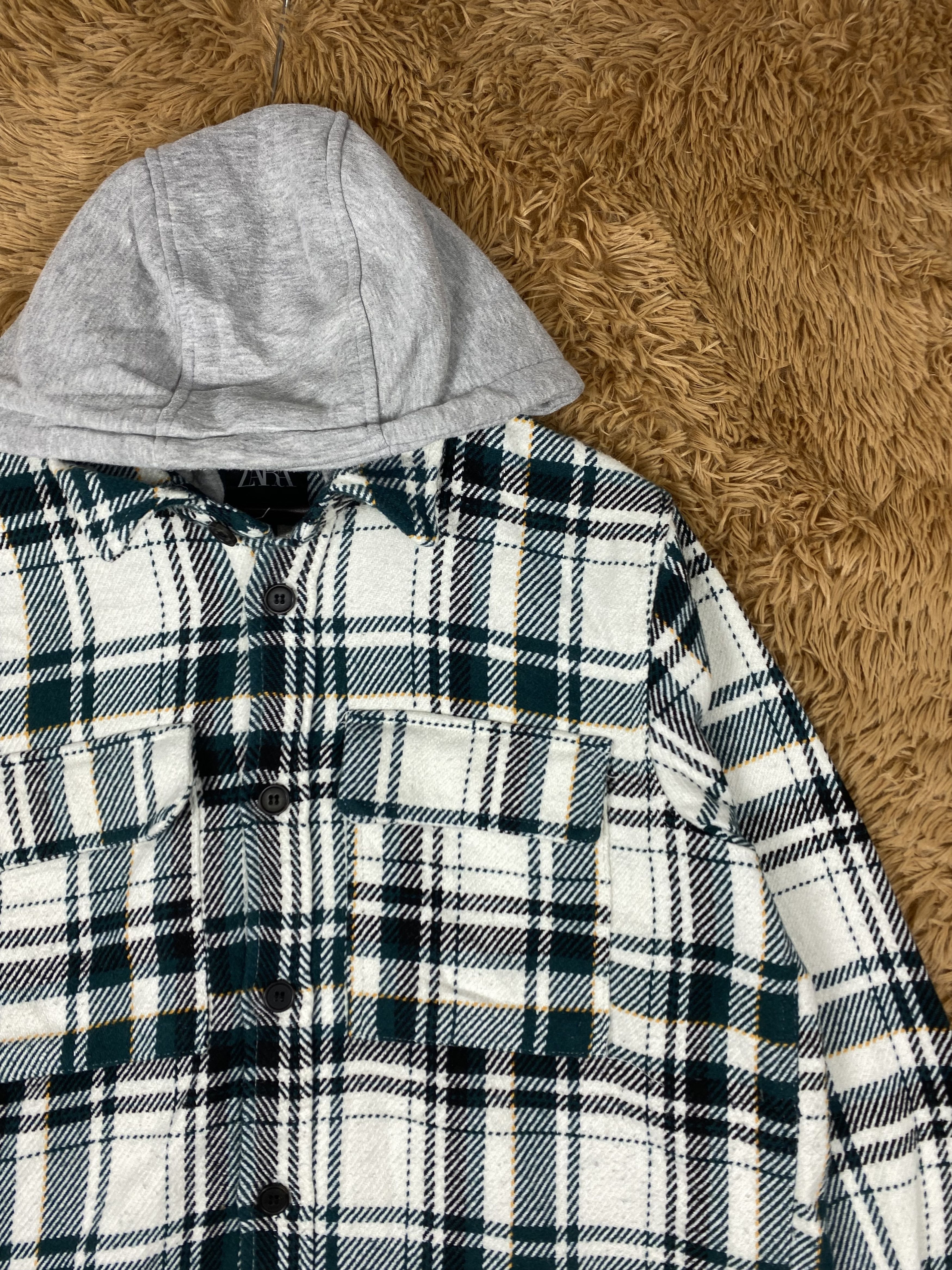 Zara Vintage Zara Checked Jacket DJ1002 Size US L / EU 52-54 / 3 - 3 Thumbnail