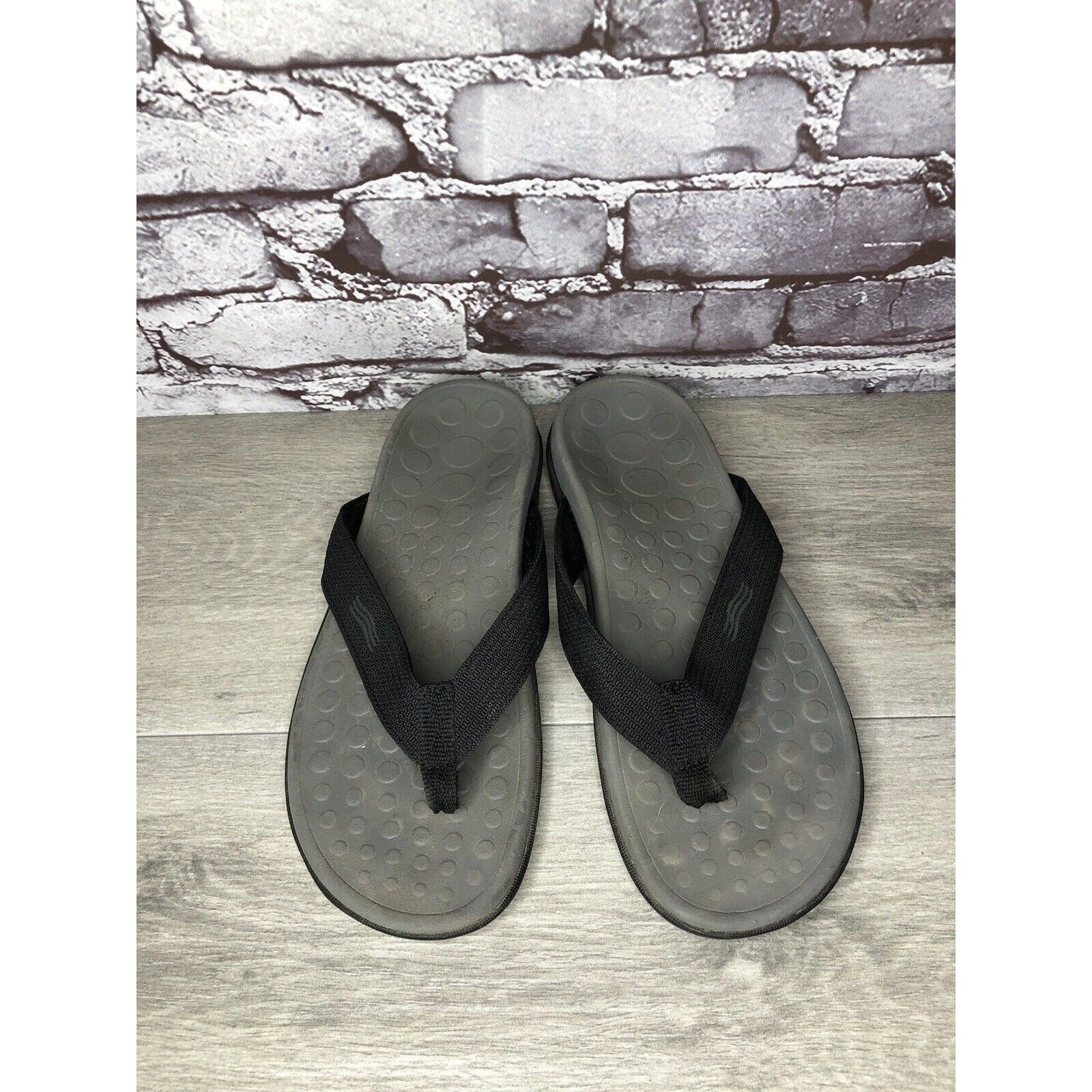 Other VIONIC Wave Black Toe Post Flip Flop Sandals Unisex Men Sz 8 Size US 8 / EU 41 - 2 Thumbnail