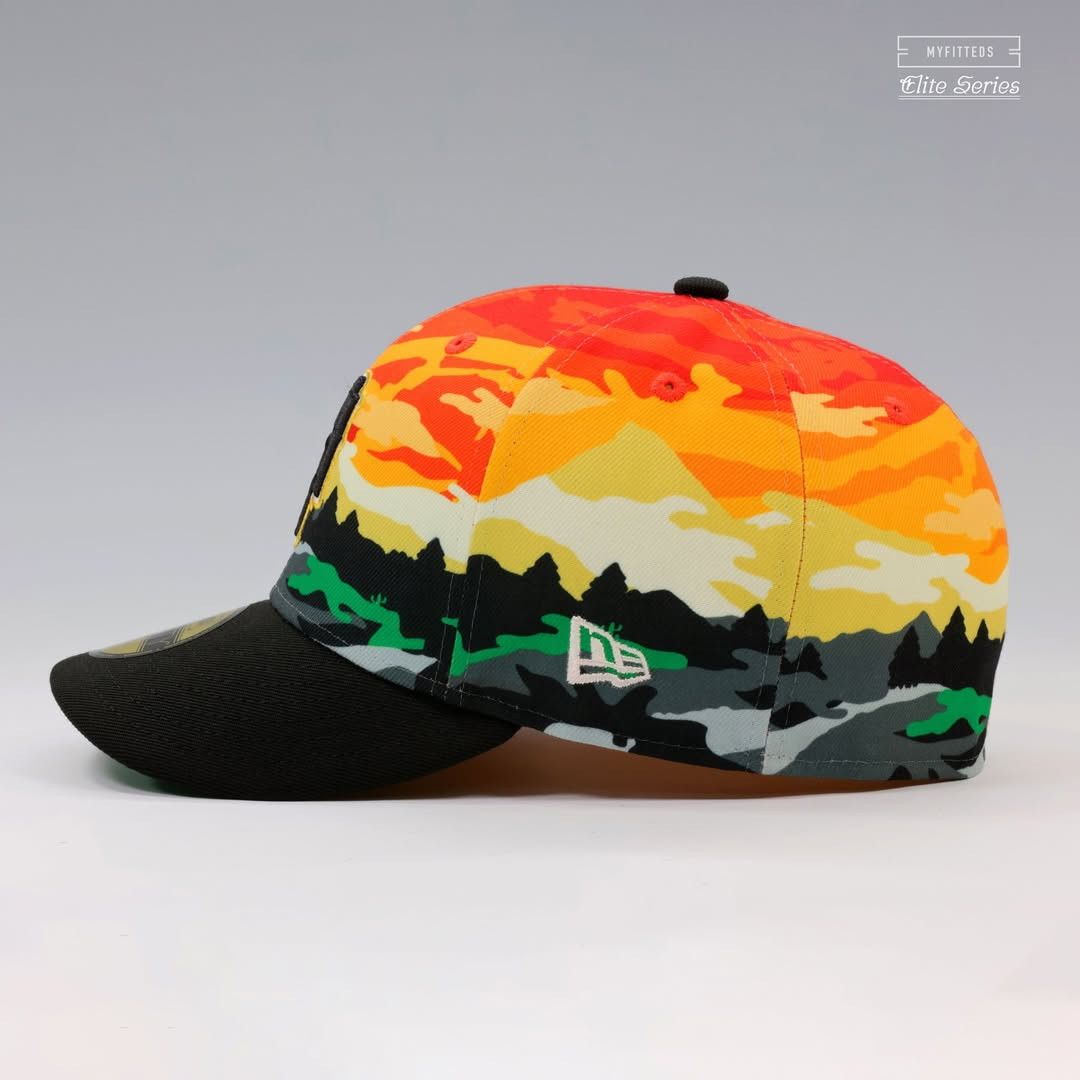 MyFitteds SIZE 7 MYFITTEDS X RUSSETSUNSET NEW ERA FITTED HAT Size ONE SIZE - 4 Thumbnail