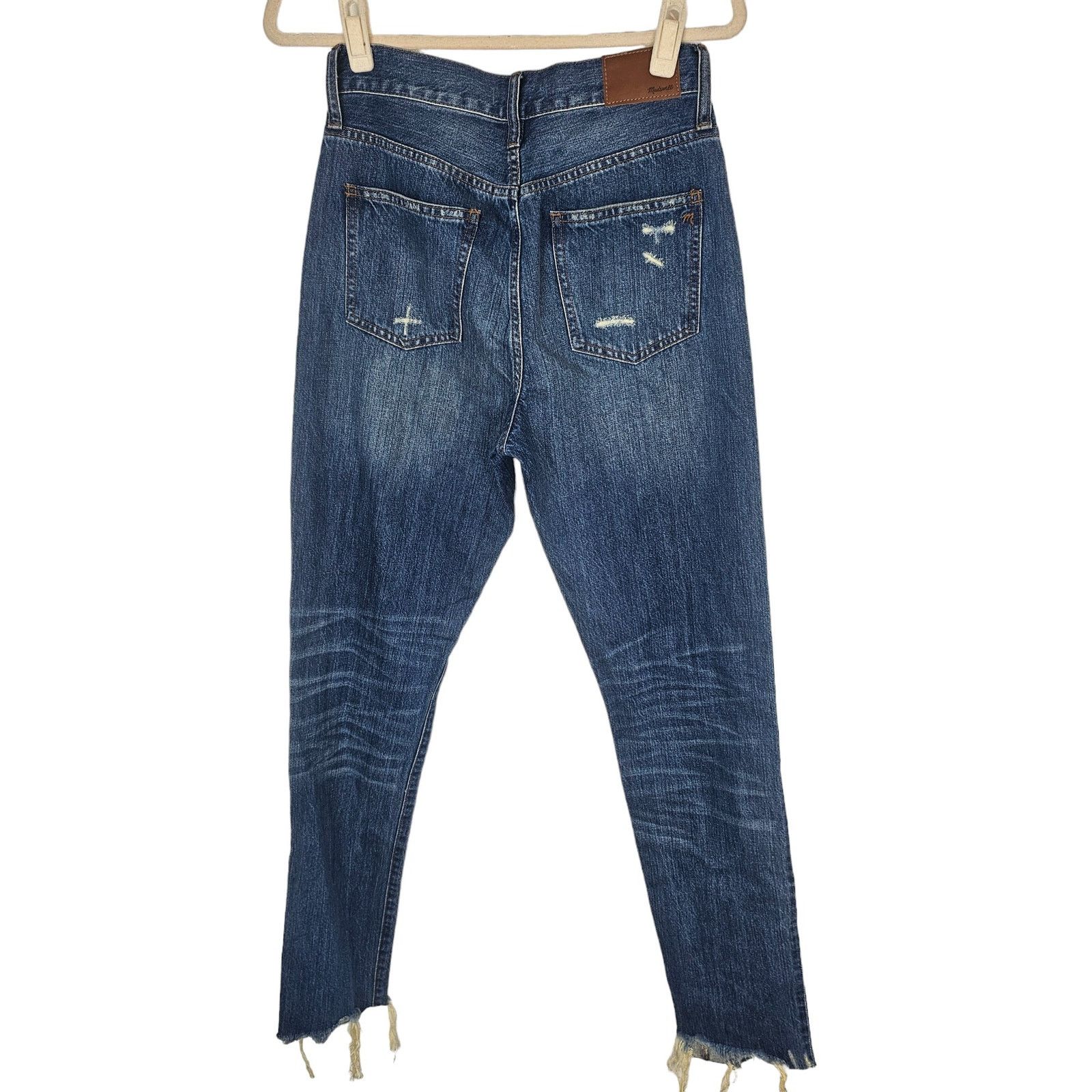 Madewell Madewell Womens The Perfect Summer Jeans Distressed 26 Prep Size 26" / US 2 / IT 38 - 10 Thumbnail