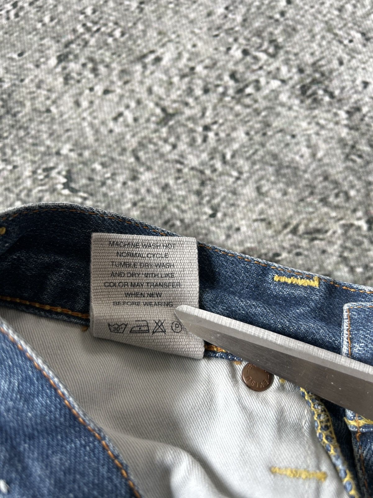 Evisu × Japanese Brand × Vintage Evisu jeans vintage handpainted seagull logo selvedge denim Size US 30 / EU 46 - 9 Thumbnail