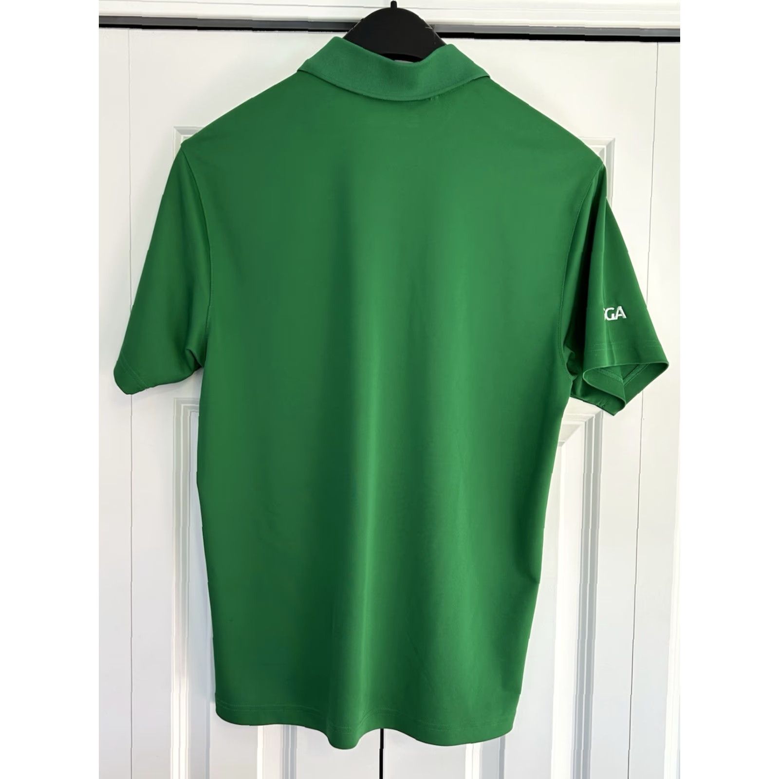 Under Armour Under Armour Notre Dame Golf Polo Shirt Green M Adult Short Sleeve Button Closure Collared Logo HeatGear Regular Fit Size US M / EU 48-50 / 2 - 2 Thumbnail