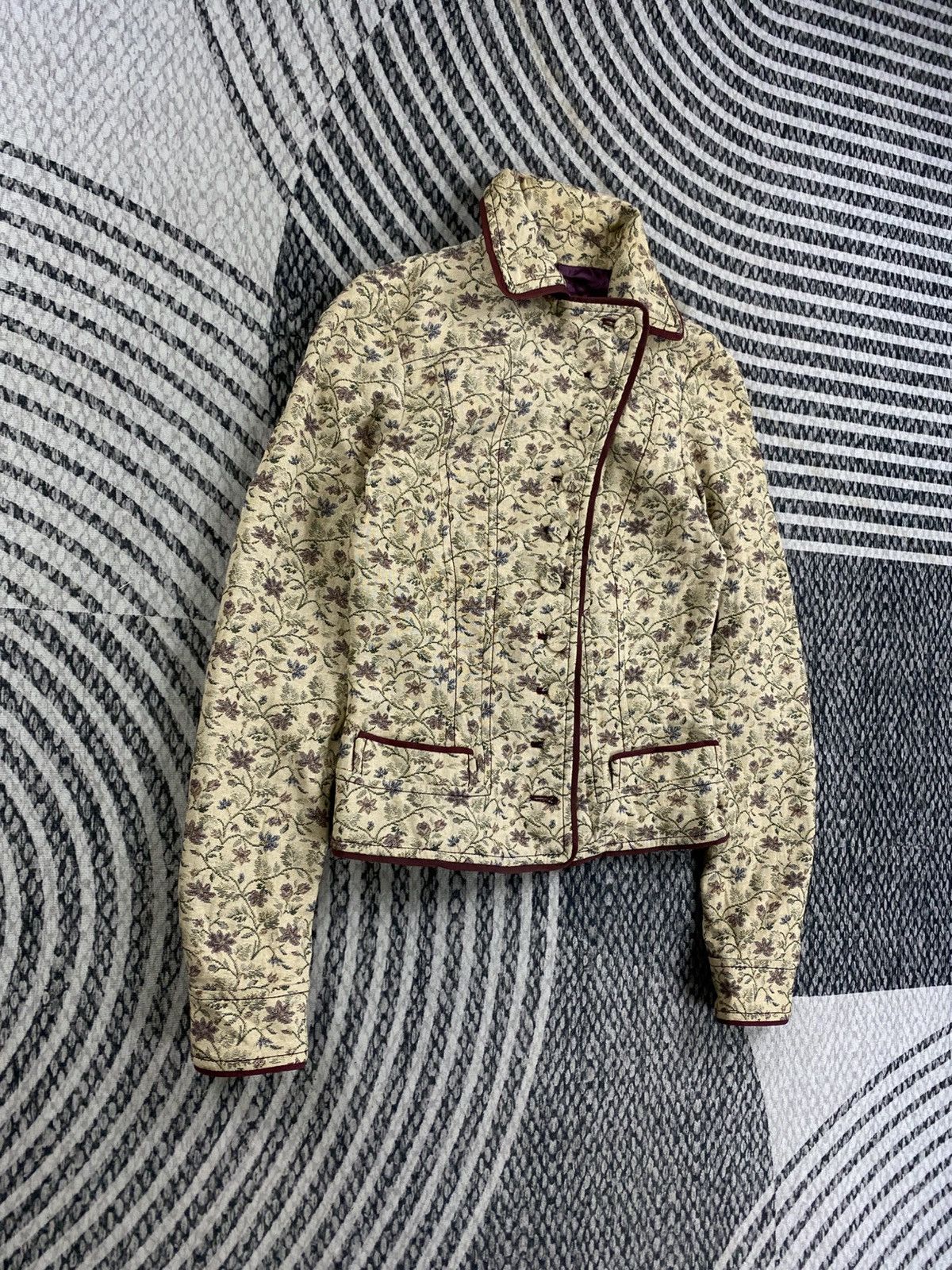 Alberta Ferretti Vintage Philosophy Di Alberta Ferretti Full Printed Jacket Size XS / US 0-2 / IT 36-38 - 4 Thumbnail