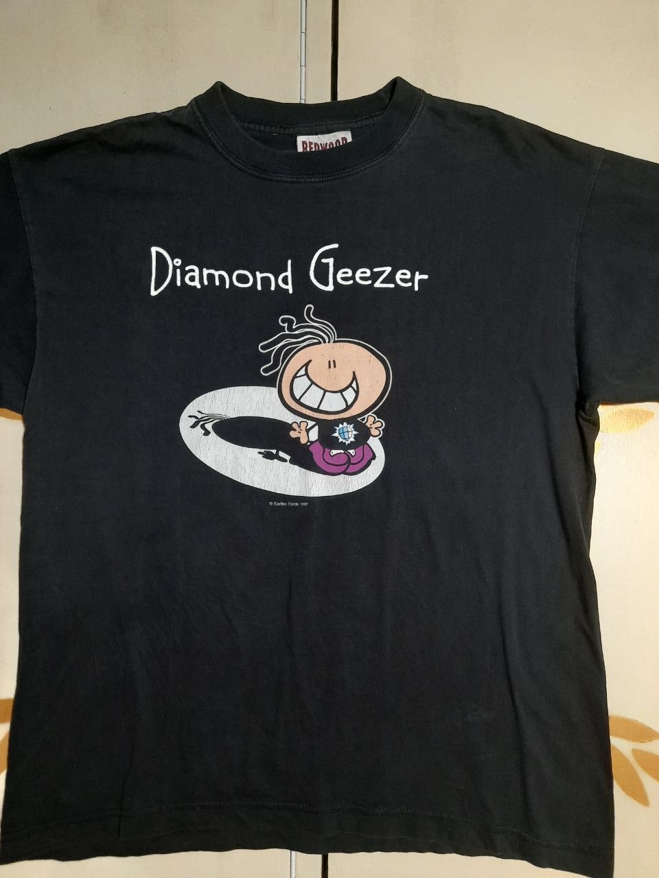 Alstyle × Vintage Alstyle Diamond Geezer T-Shirt 1997 Size US M / EU 48-50 / 2 - 3 Thumbnail