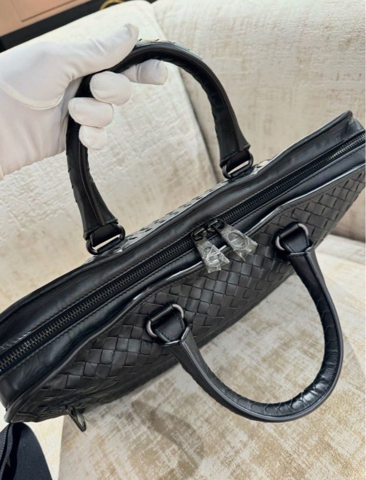 Bottega Veneta Intrecciato Leather Briefcase Size ONE SIZE - 2 Thumbnail