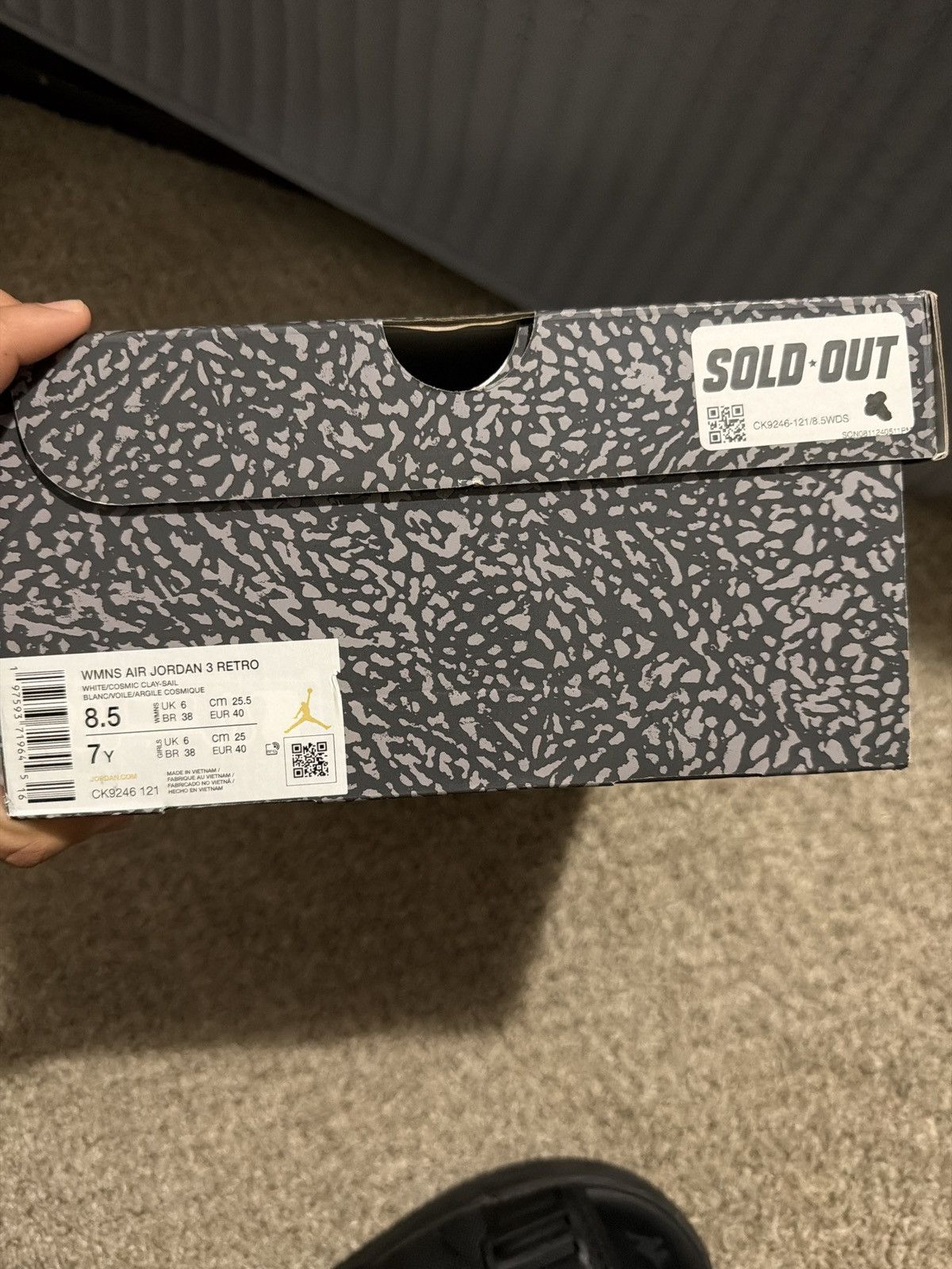 Jordan Brand air jordan 3 georgia peach Size US 7 / EU 40 - 6 Thumbnail