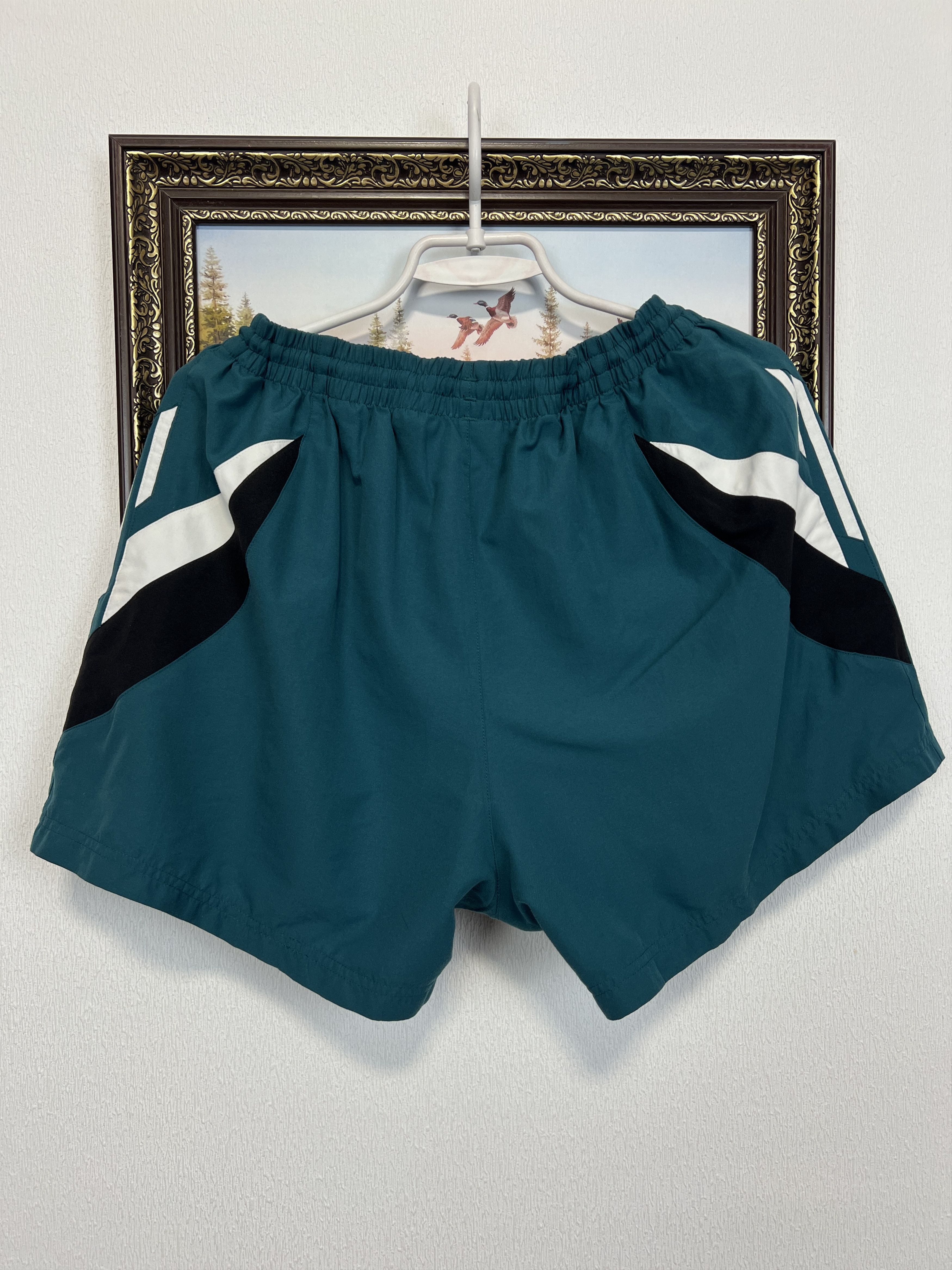 Adidas Vintage 90's Football Train Shorts Soccer Athletic Rare Size US 34 / EU 50 - 9 Thumbnail