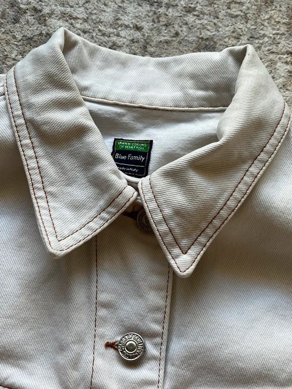 United Colors Of Benetton United Colors of Benetton Blue Family WomenDenim Jacket Size XS / US 0-2 / IT 36-38 - 7 Thumbnail