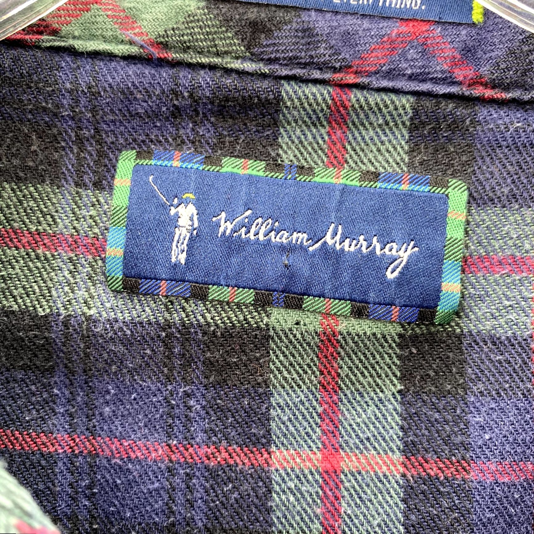 Vintage VINTAGE Willam Murray Golf Flannel Shirt Men's Large Plaid Madras Cabin Grandpa Gorpcore Shirt Size US L / EU 52-54 / 3 - 4 Thumbnail