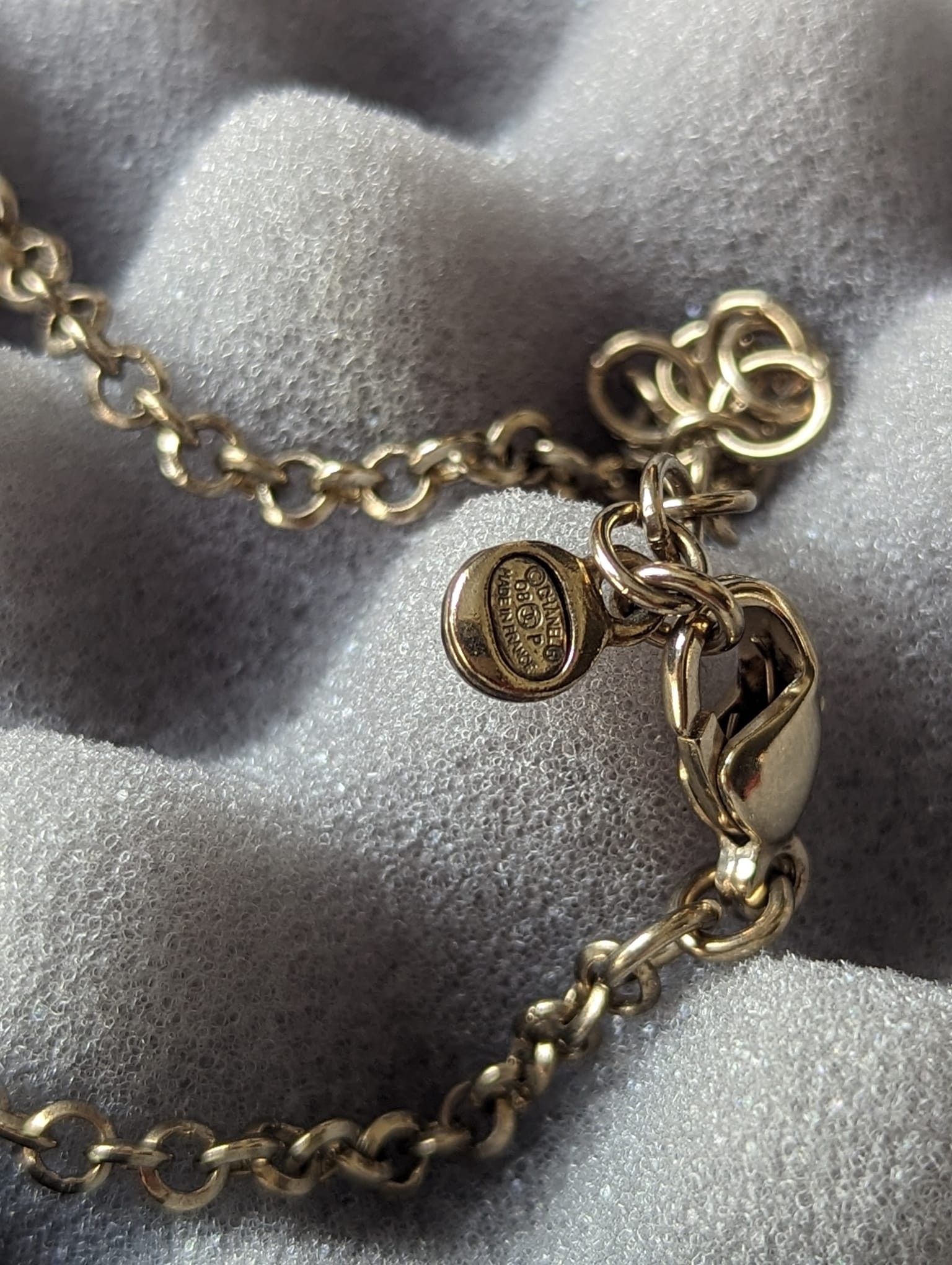 Chanel Chanel CC 08P CoCo on the Moon GHW Crystal Logo Necklace tag Size ONE SIZE - 10 Thumbnail