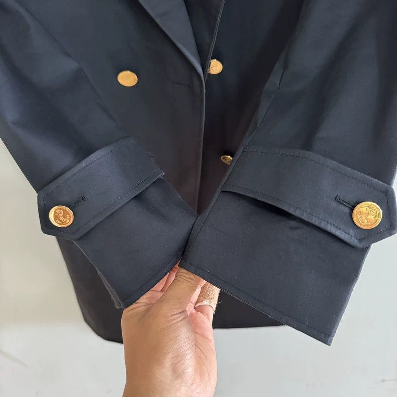 Thom Browne Thom Browne size1 Dark blue trench coat Size US S / EU 44-46 / 1 - 4 Thumbnail