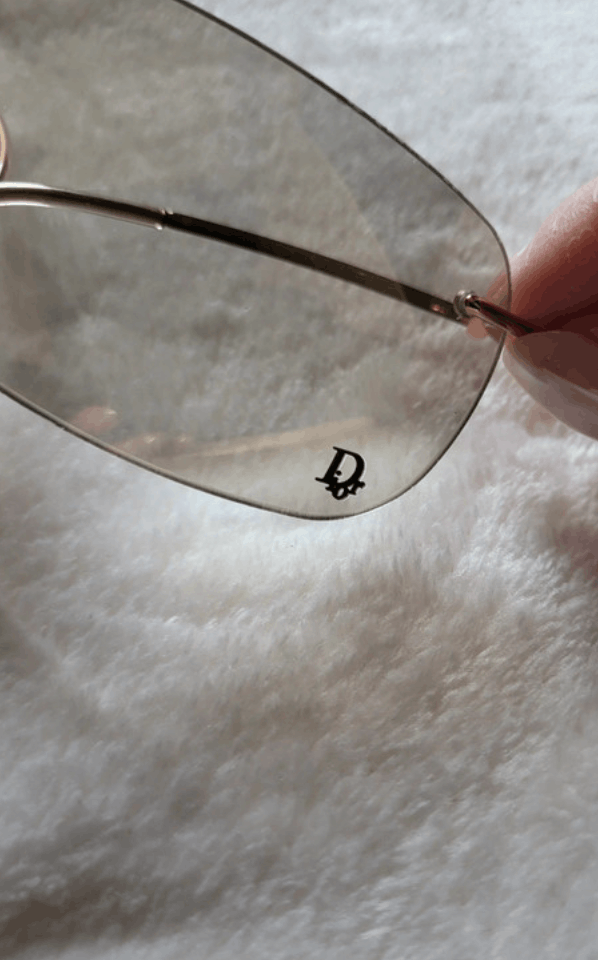 Dior DIOR Sunglasses Bowling Pop Rimless Shield Galliano Vintage Size ONE SIZE - 8 Thumbnail