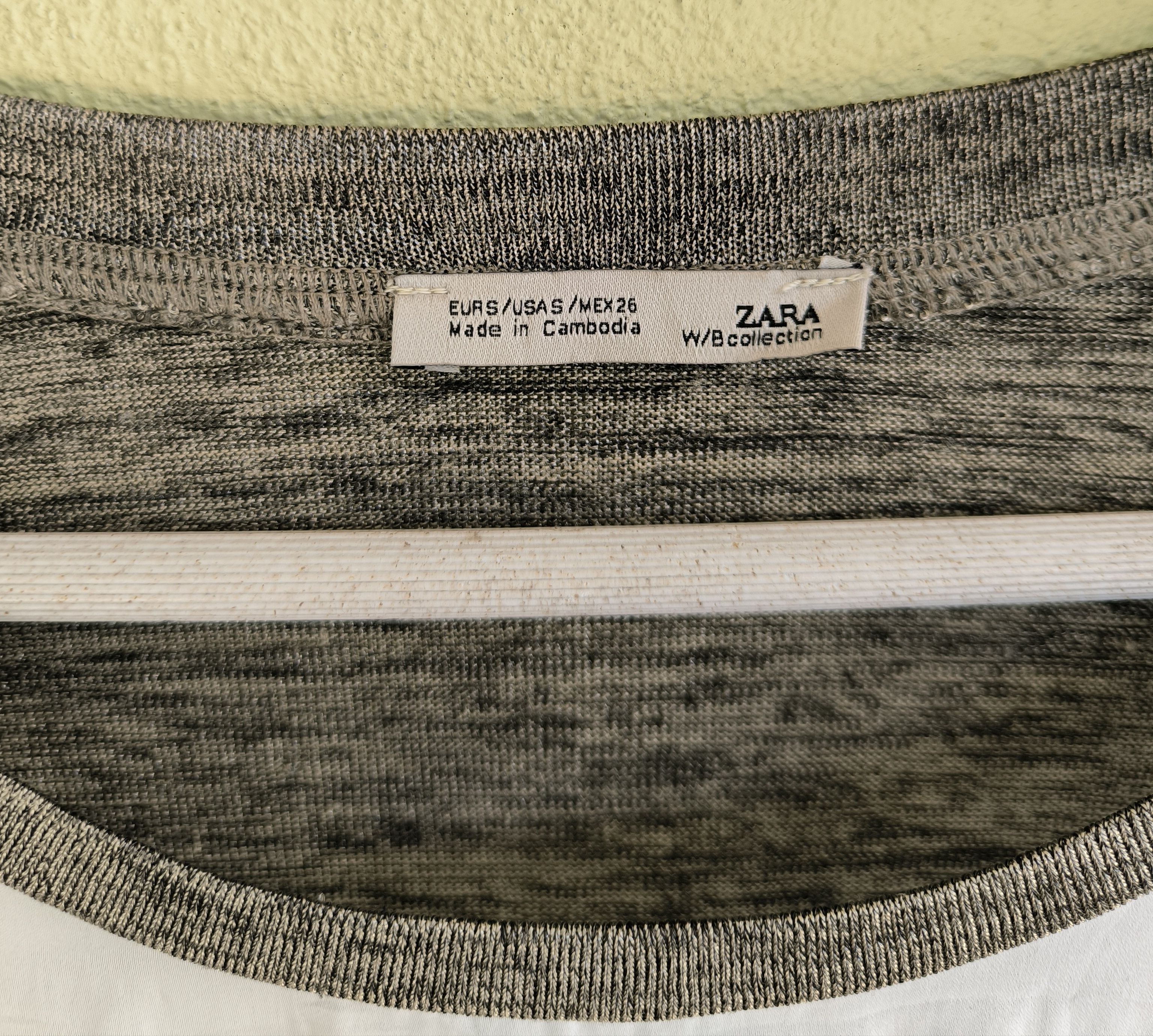 Zara ZARA fall winter 2014 roundneck tee Size S / US 4 / IT 40 - 2 Thumbnail