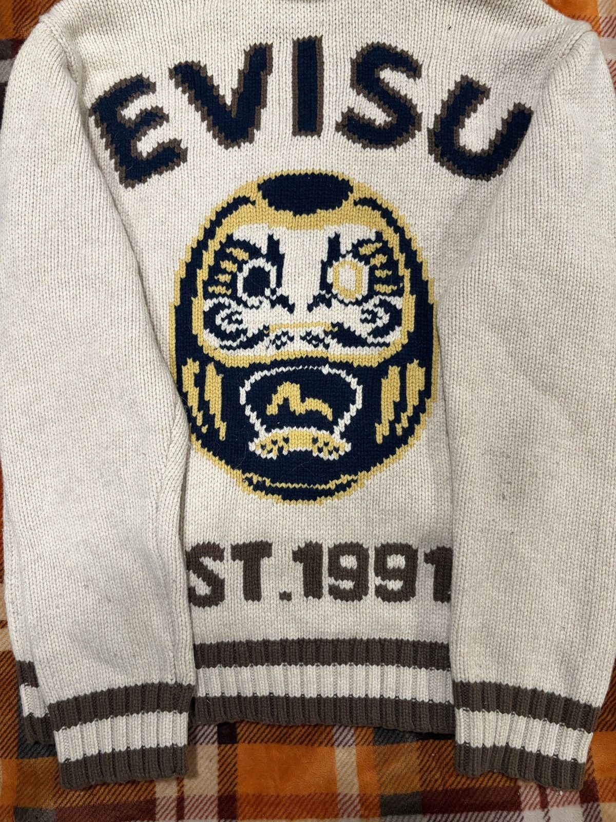 Evisu Evisu Cardigan Size US M / EU 48-50 / 2 - 6 Thumbnail