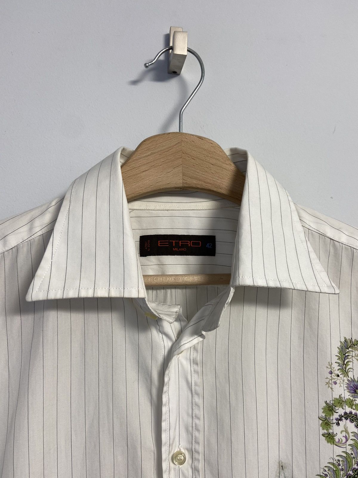 Etro Etro Milano Button up logo Size US L / EU 52-54 / 3 - 4 Thumbnail