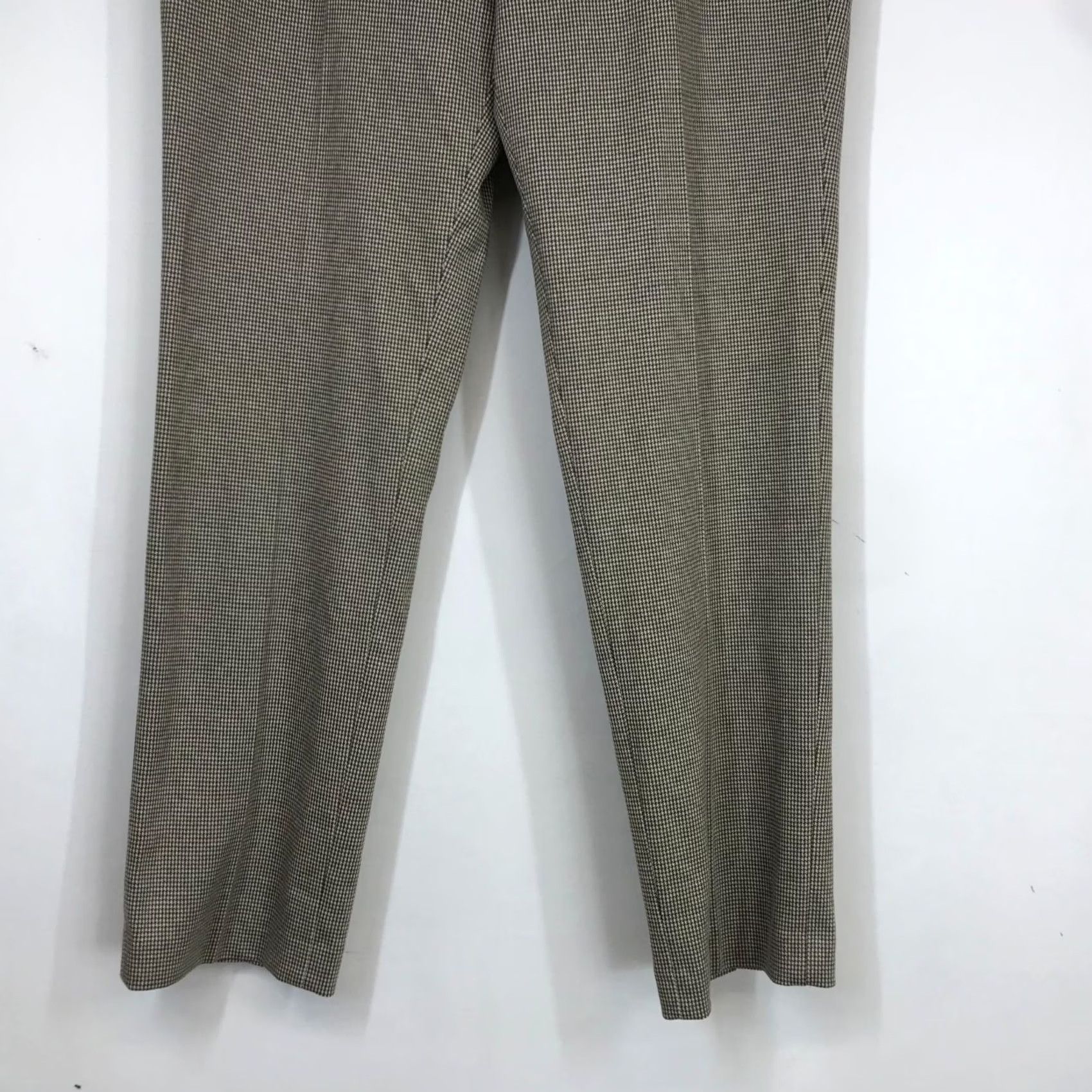 Express EXPRESS Men’s Pants - Dress Pants - 34 x 34 - Olive - Classic Fit Polyester Blend Slacks Size US 34 / EU 50 - 3 Thumbnail