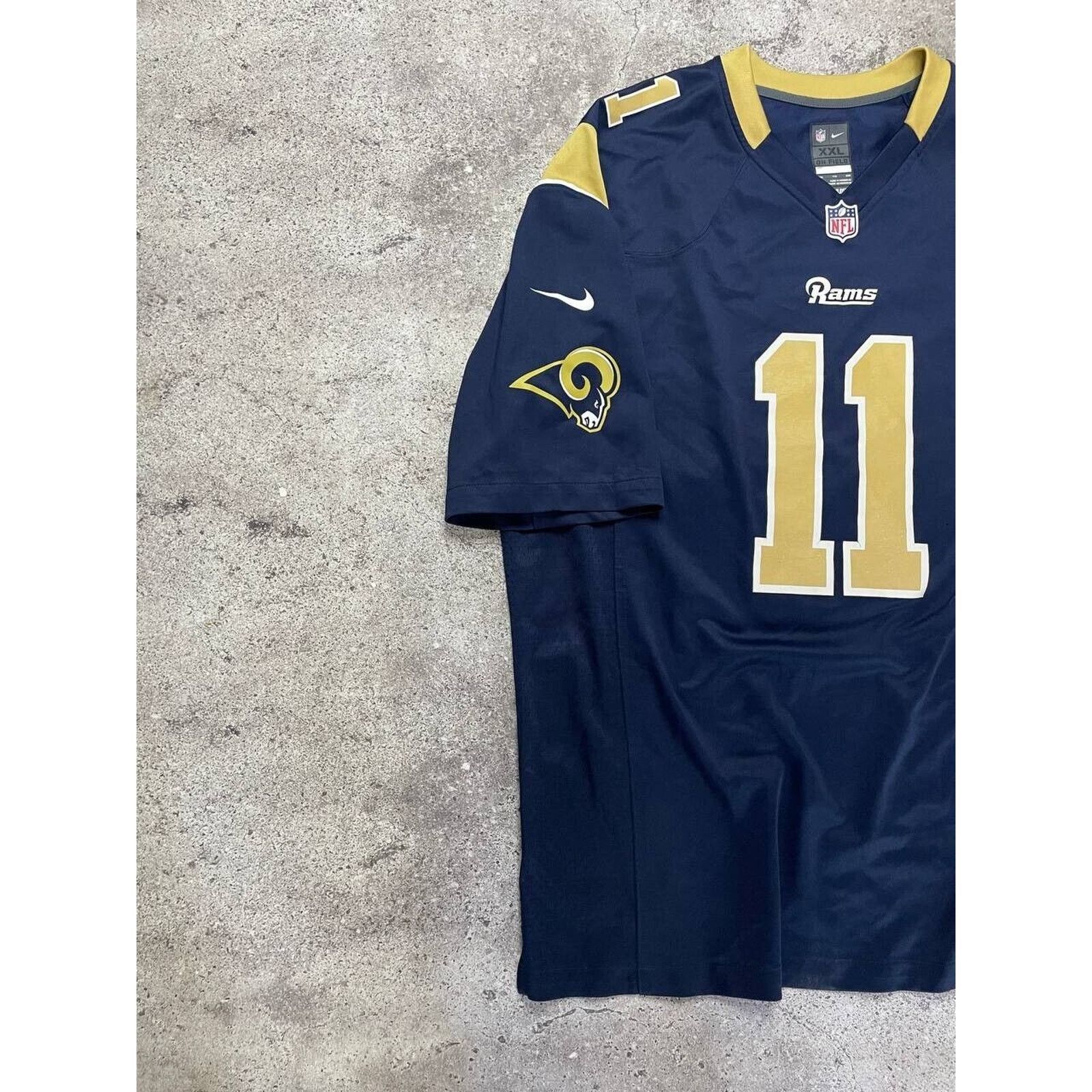 NFL Vintage Nike NFL St. Louis Rams #11 Jersey XXL Navy Size US XXL / EU 58 / 5 - 3 Thumbnail