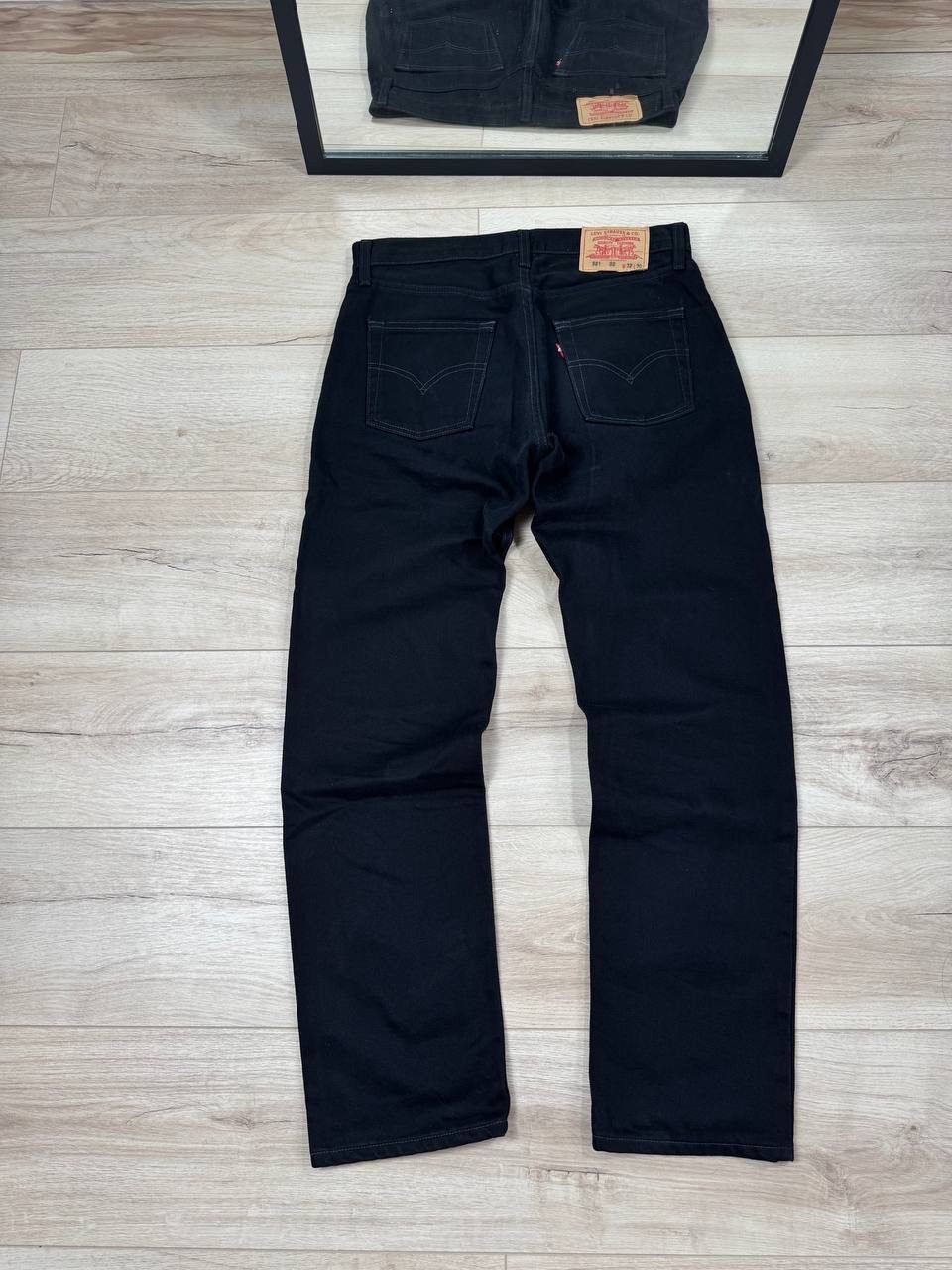 Levi's Vintage Levi’s 521 USA Style Denim Black Pants Size 32x30 Size US 32 / EU 48 - 1 Thumbnail
