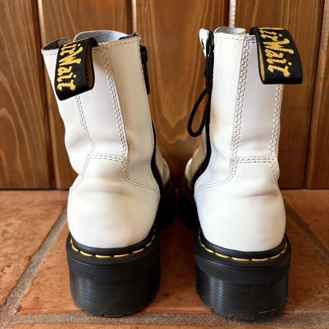 Dr. Martens Dr. Martens Jadon white platform boots Size US 7 Size US 7 / IT 37 - 4 Thumbnail