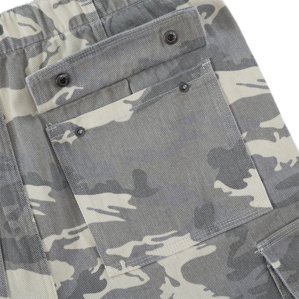 Japanese Brand × Jean American retro loose camouflage wide-leg cargo jeans Size US 32 / EU 48 - 4 Thumbnail