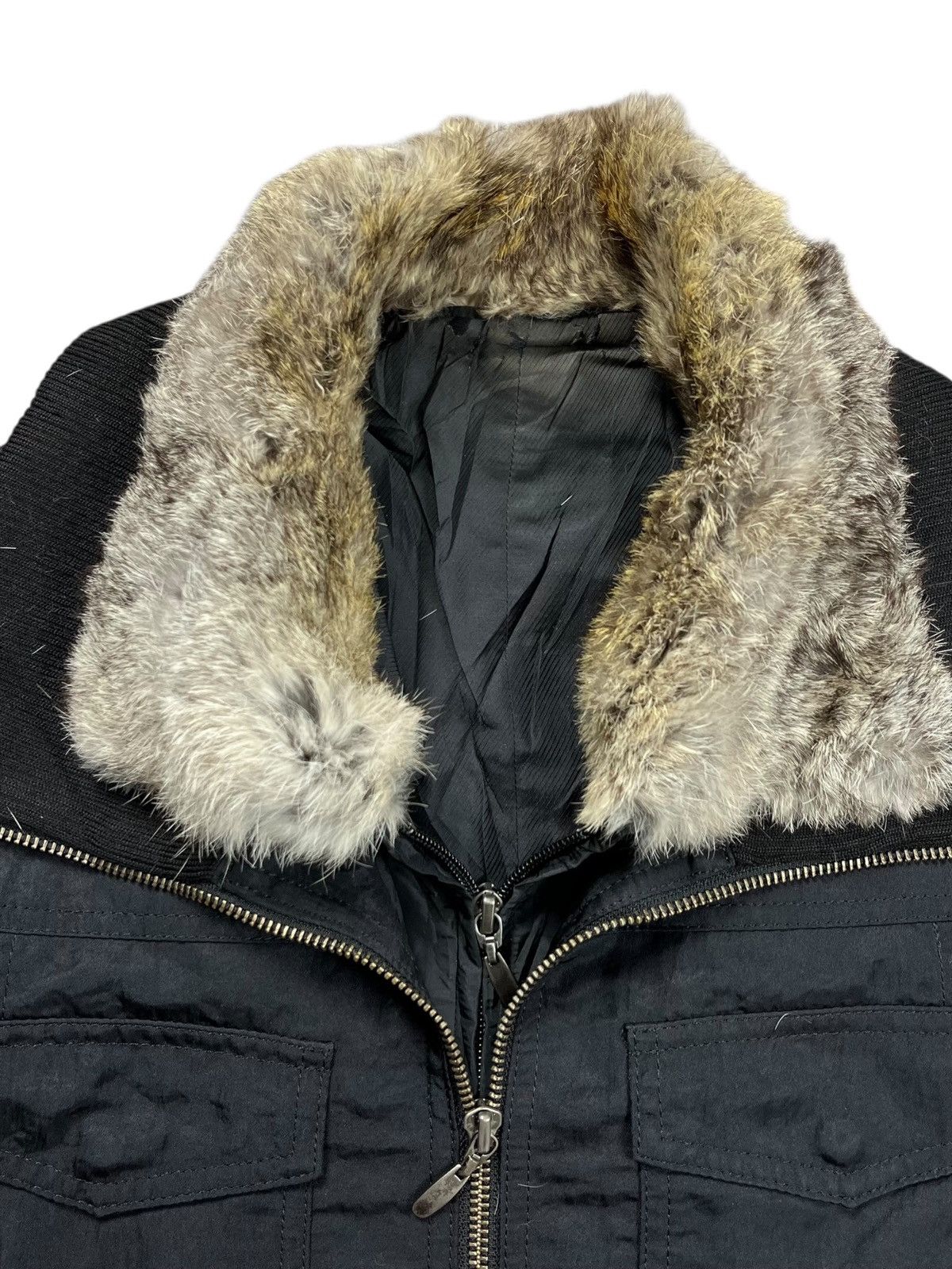 BUFFALO BOBS 2007 Comme Ca Men - Trim Fur Collar Jacket Size US M / EU 48-50 / 2 - 7 Thumbnail
