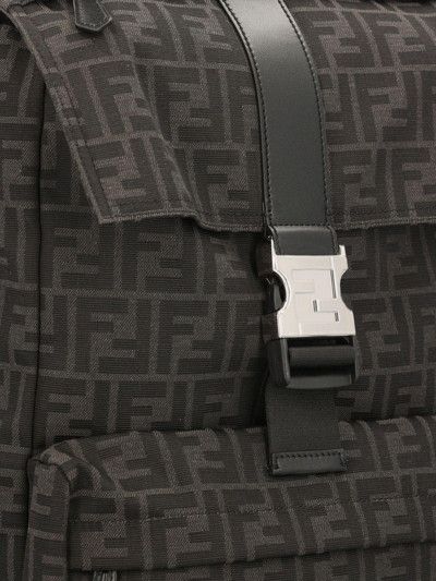 Fendi o1w1db10724 Size: OS / Fendiness Medium Backpack in Grey Size ONE SIZE - 4 Thumbnail
